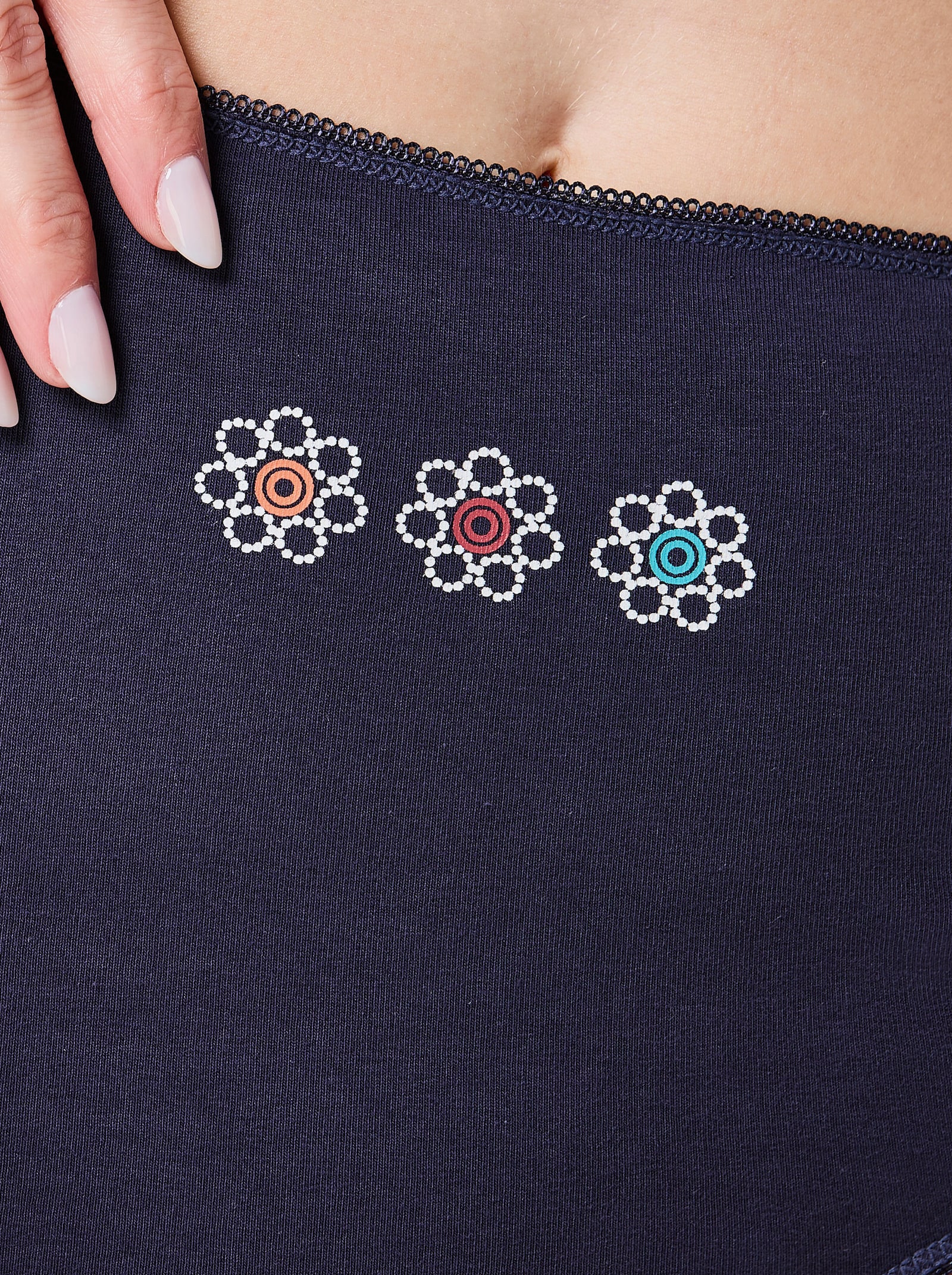 Slips - marine + marine imprimé