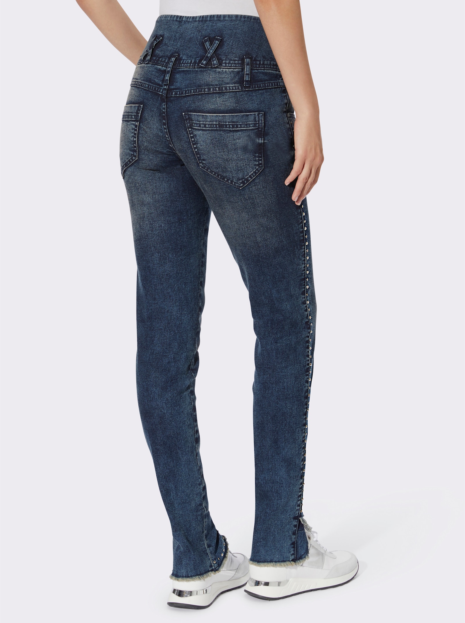 heine Jeans met splitten - dark-blue used