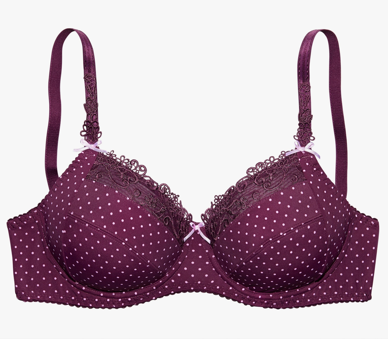 Nuance Bügel-BH - marsala-rosa