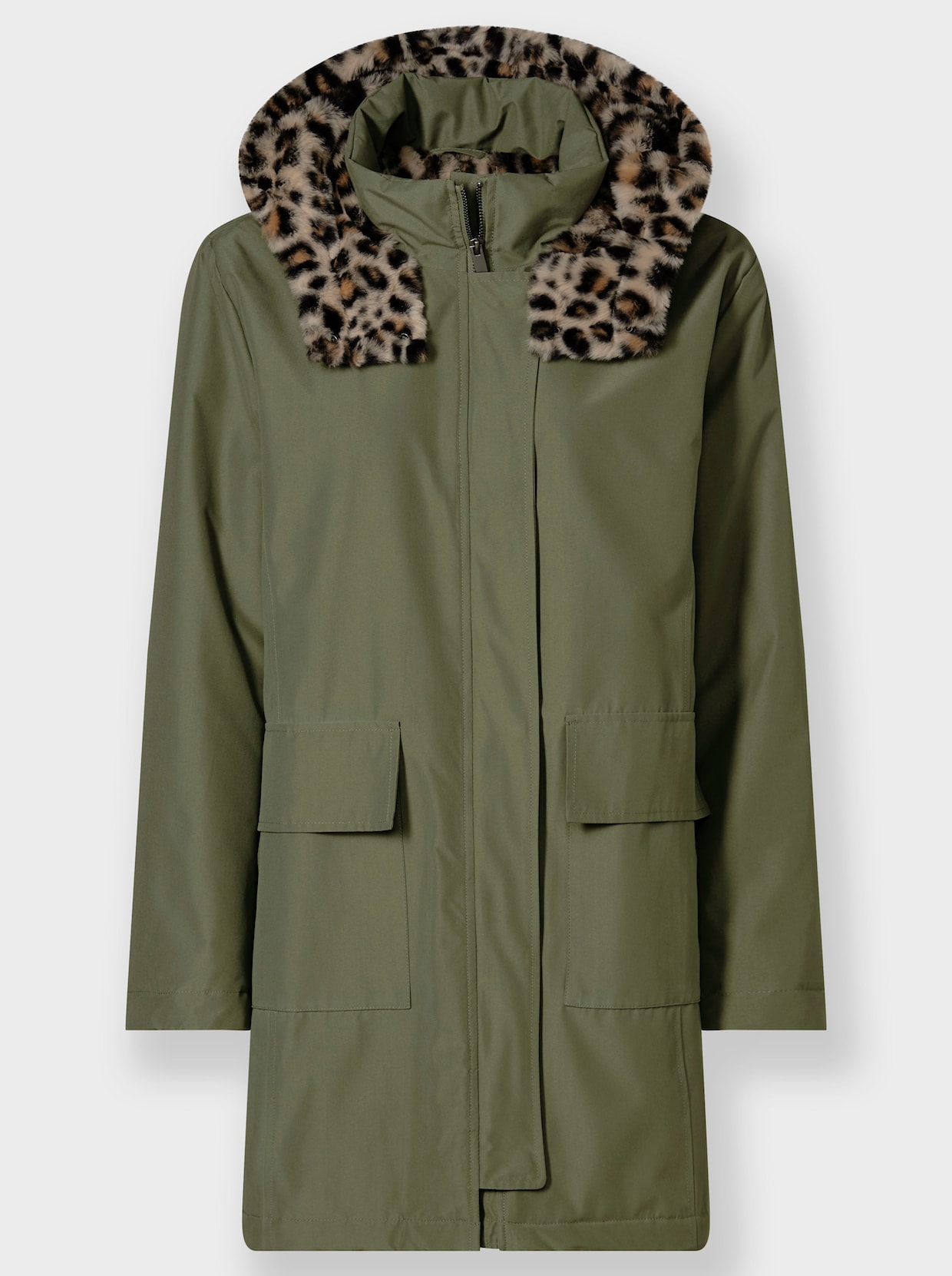 heine Functionele parka - kaki