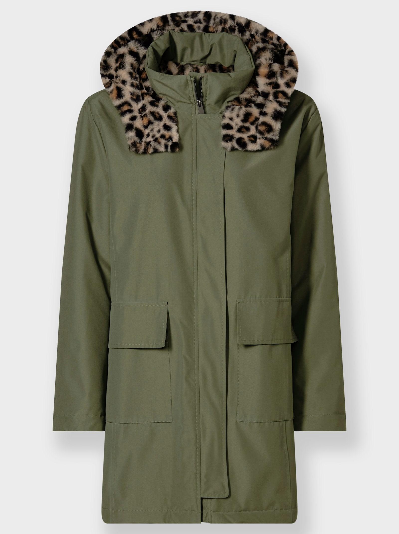 heine Funktionsparka mit Leo-Futter - khaki