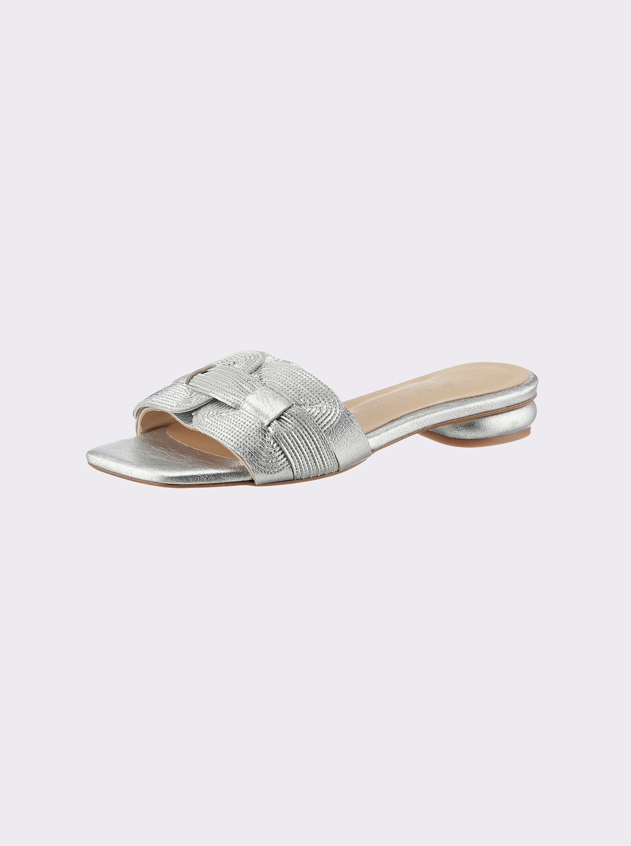 heine Slippers - Zilverkleur