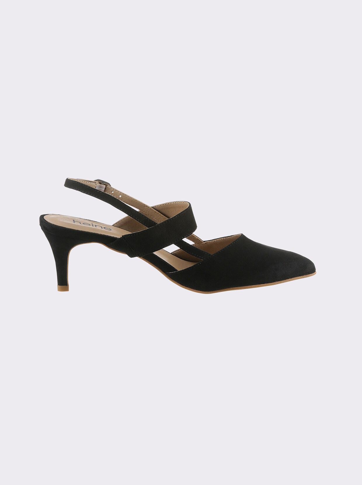 heine Slingpumps - zwart