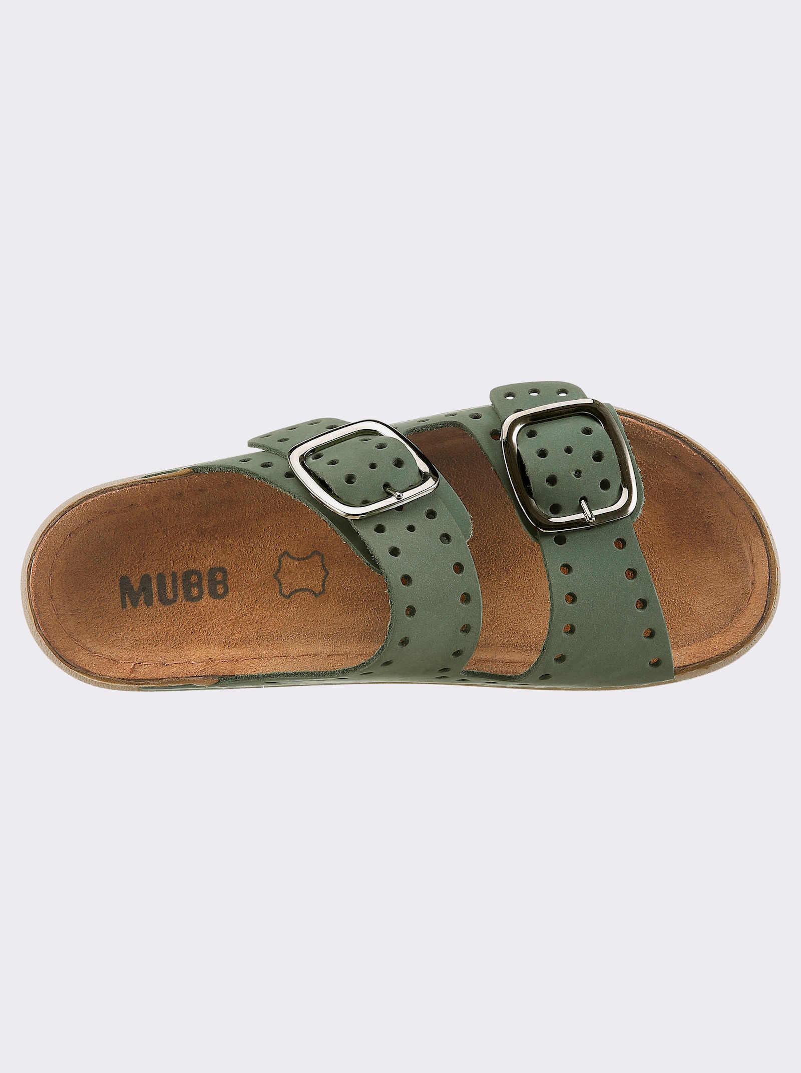 Mubb Pantolette mit Trittdämpfung - eucalyptus