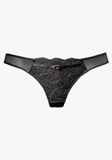 LASCANA String - noir-bronze