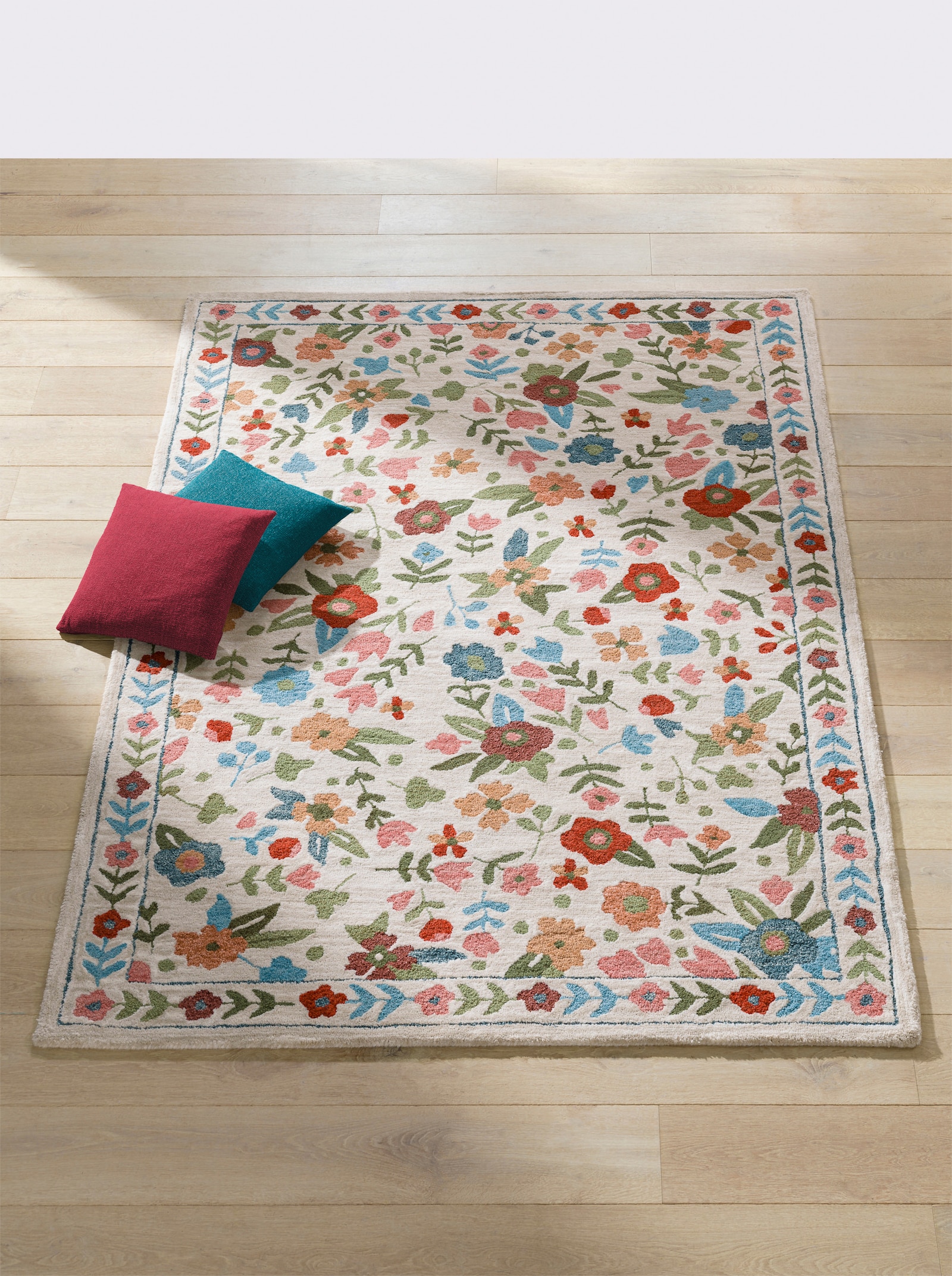 heine home Teppich - ecru-bunt