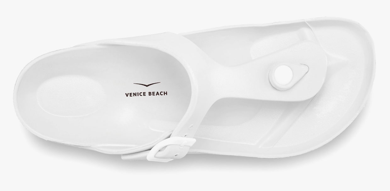 Venice Beach Tongs - blanc