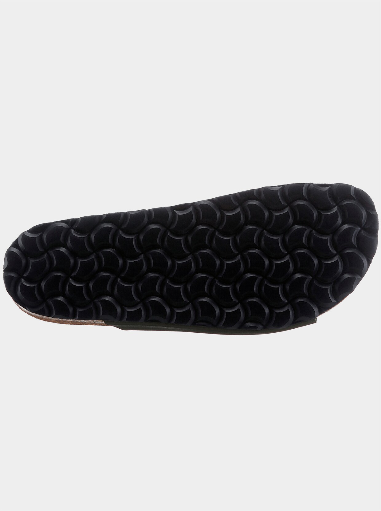 Bio Time slippers - zwart geprint