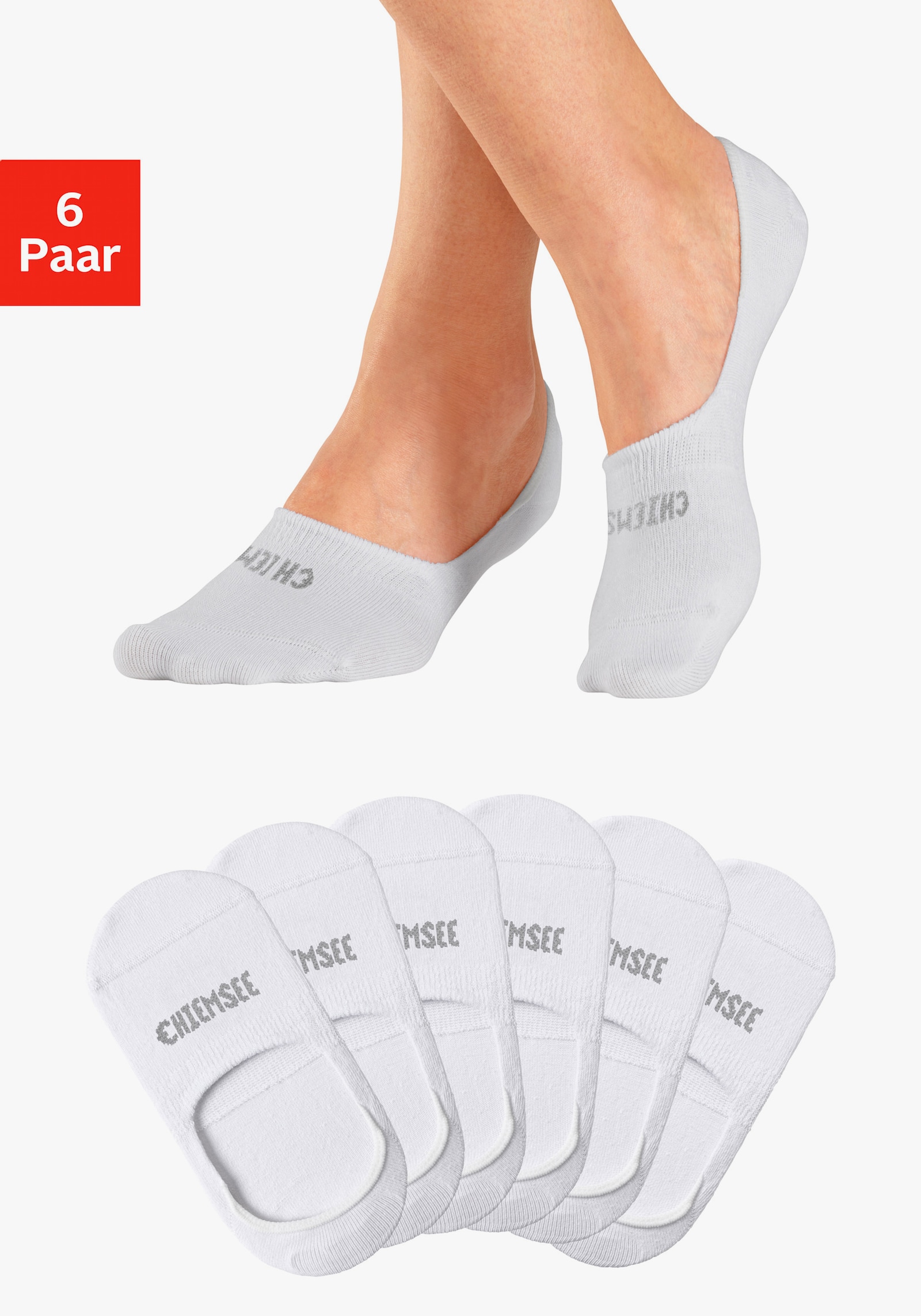 Chiemsee Füßlinge - weiß