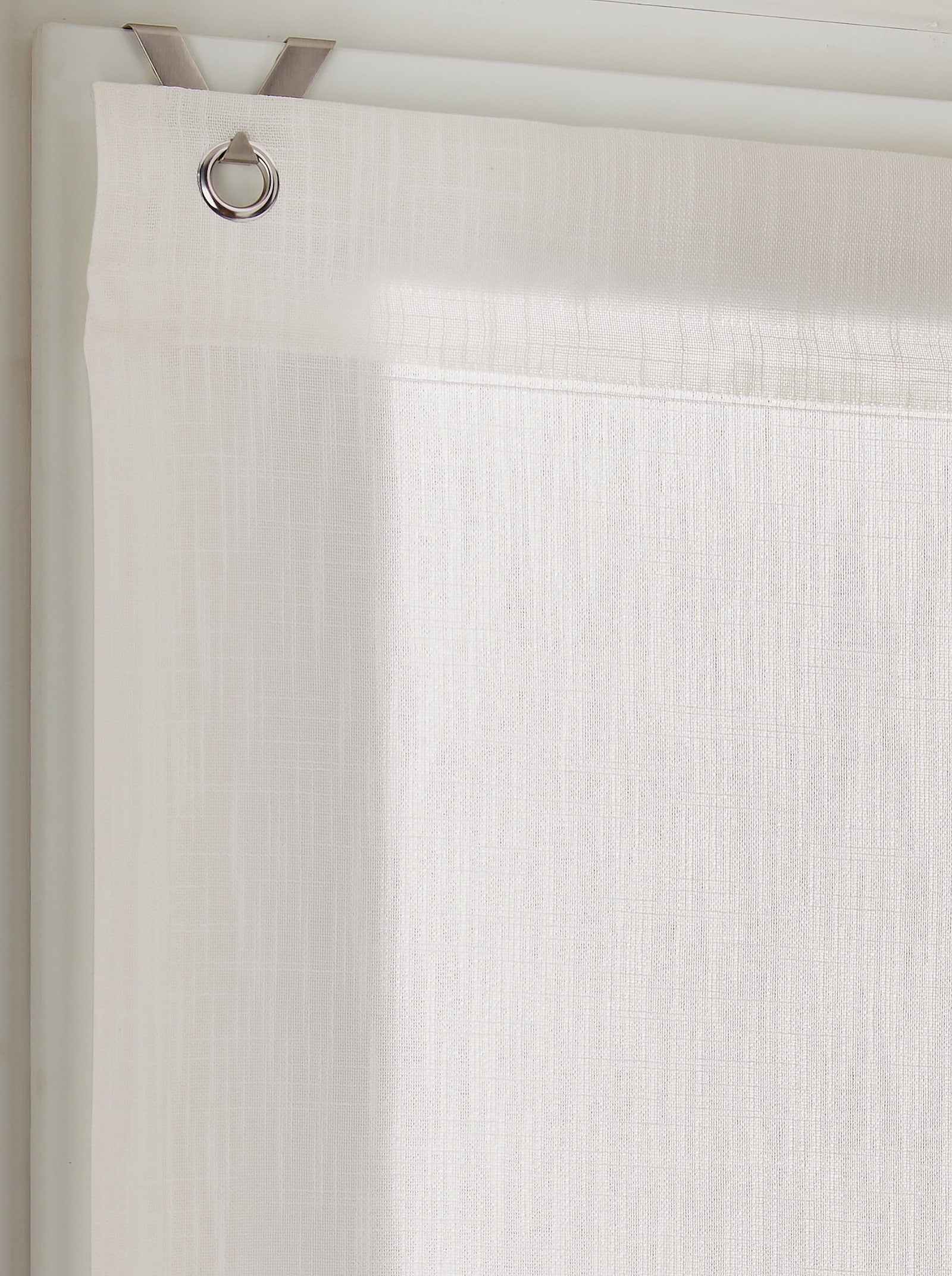 heine home Raffrollo - weiß-bedruckt