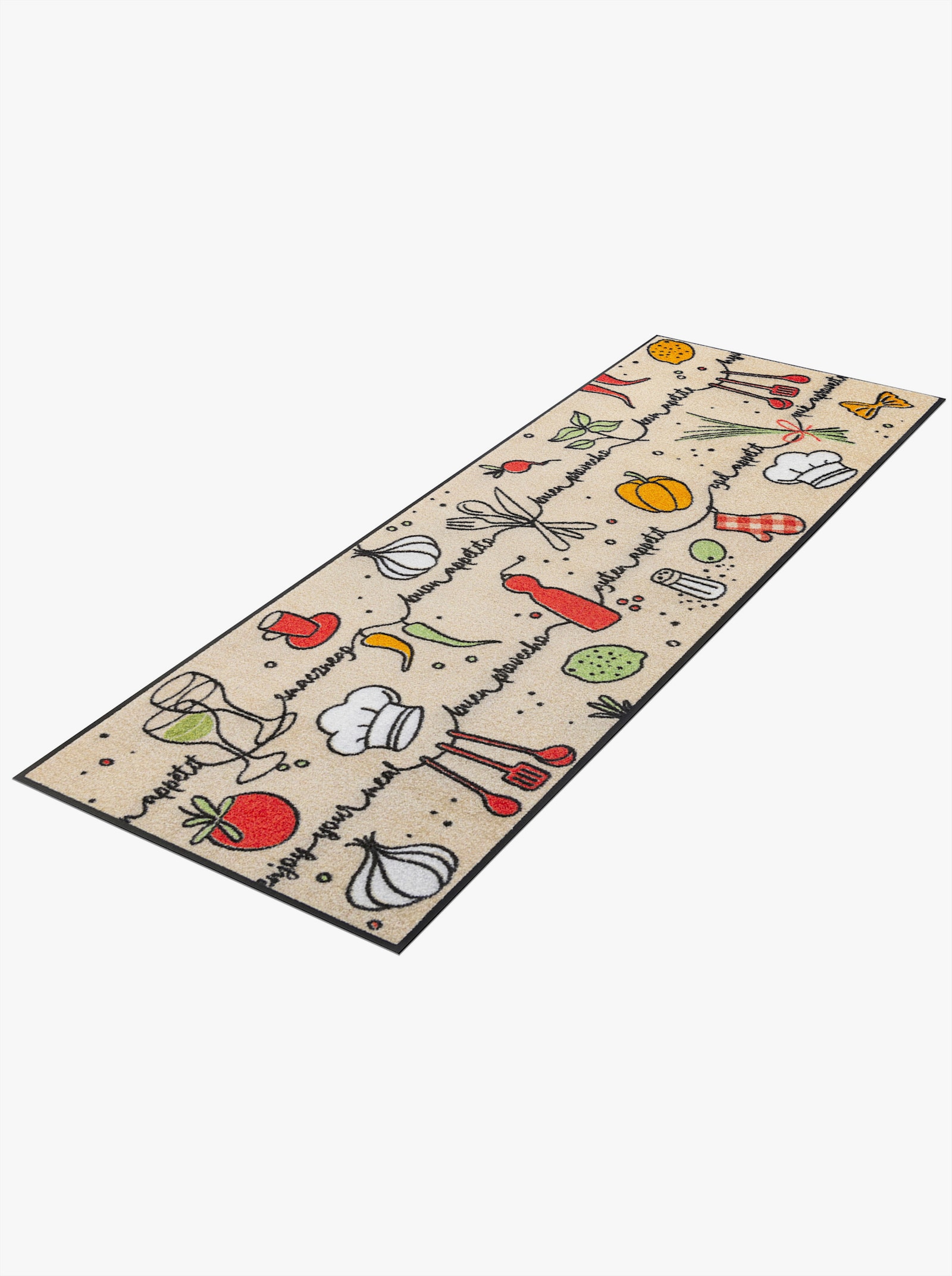 wash+dry by Kleen-Tex Fußmatte - ecru-bunt