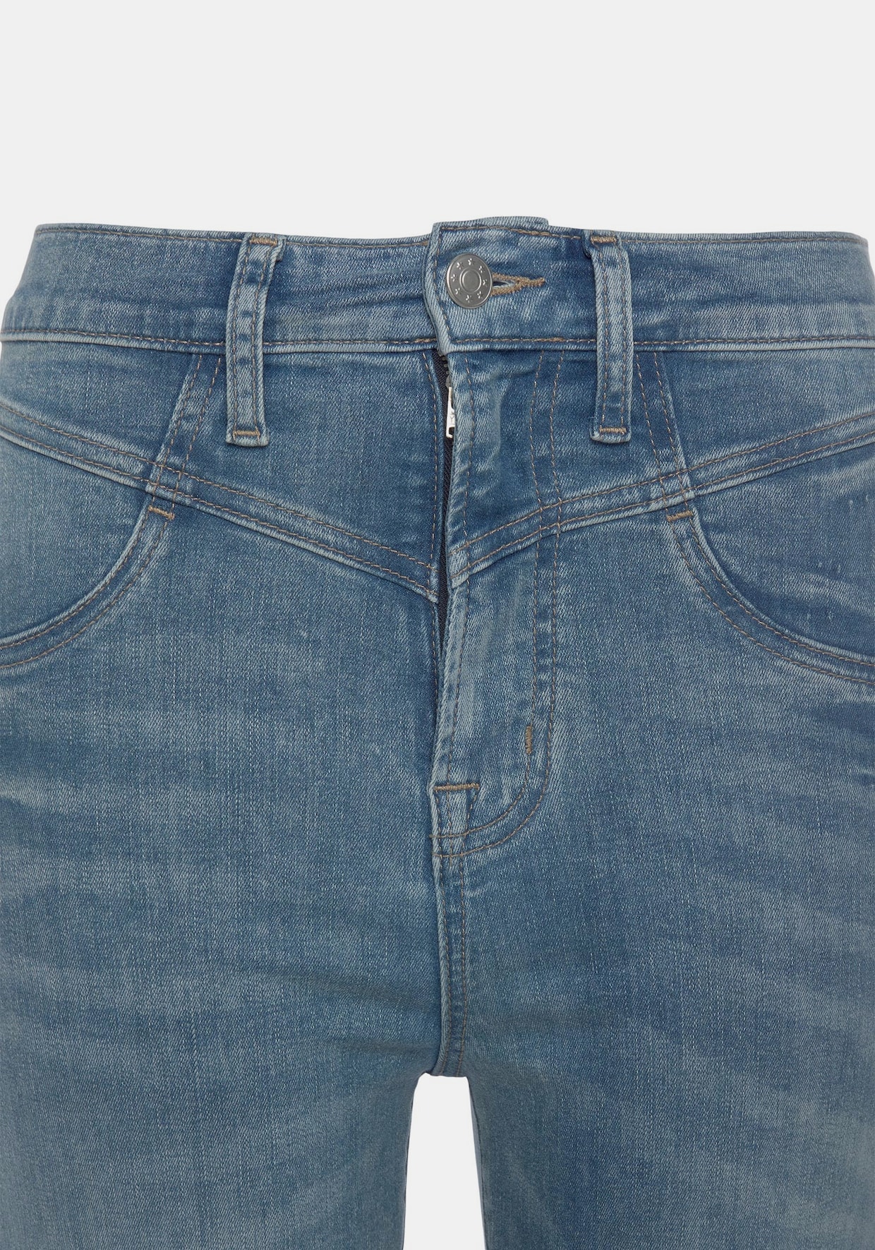LASCANA High waist jeans - blue washed