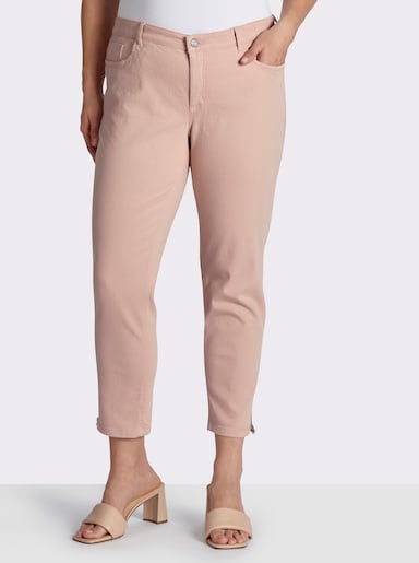 Ascari Stretch-Jeans mit Bauch-weg-Effekt - rosé