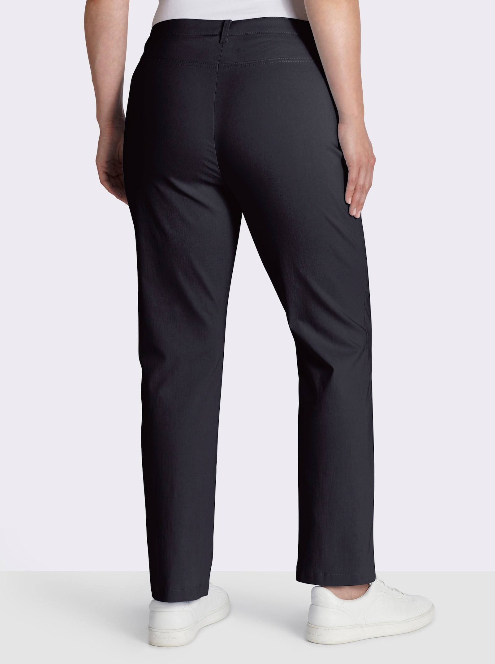 Stehmann Comfort line Stretch-Hose mit Zier-Taschen vorne - marine