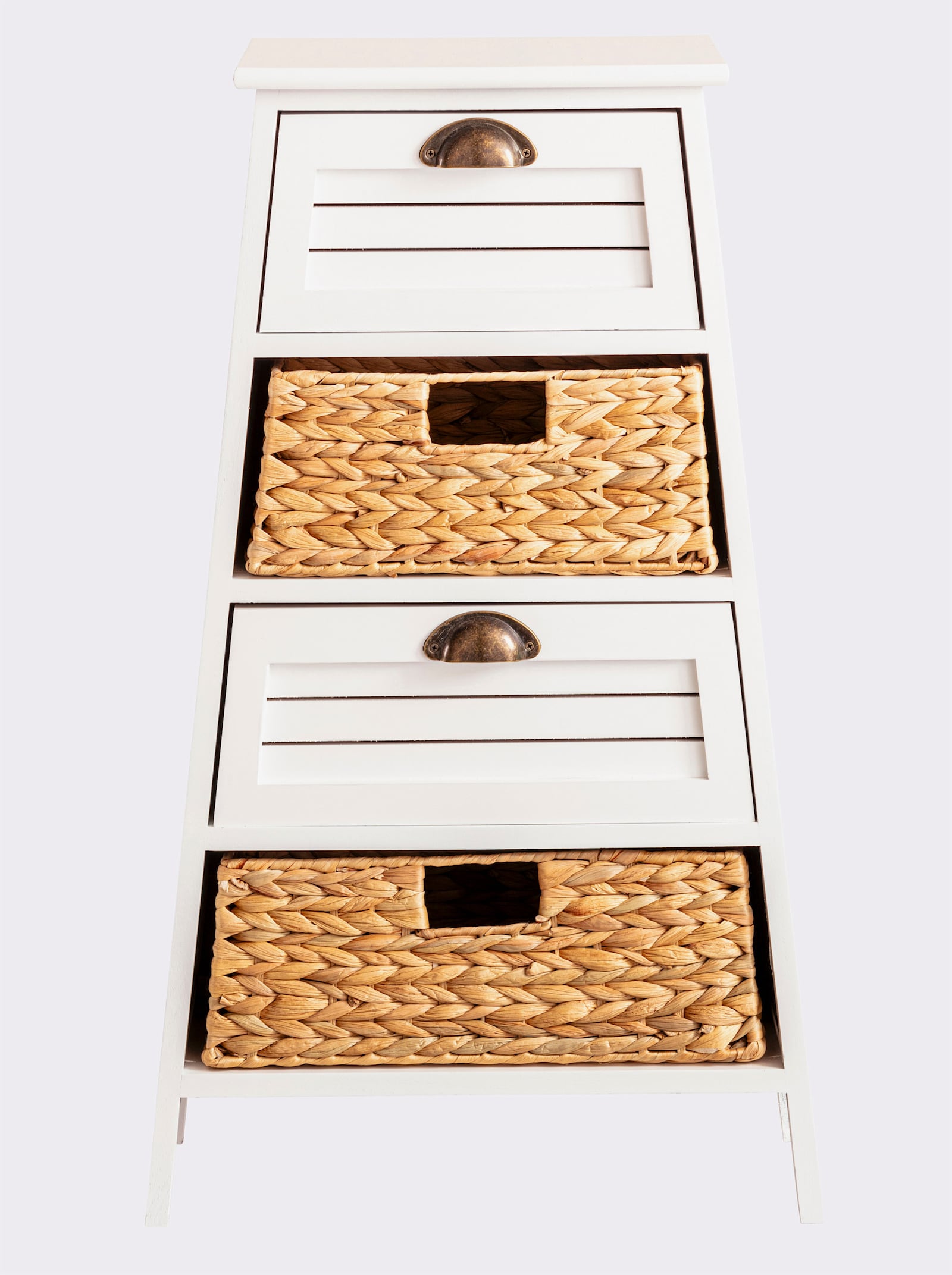 heine home Kommode - weiß-natur