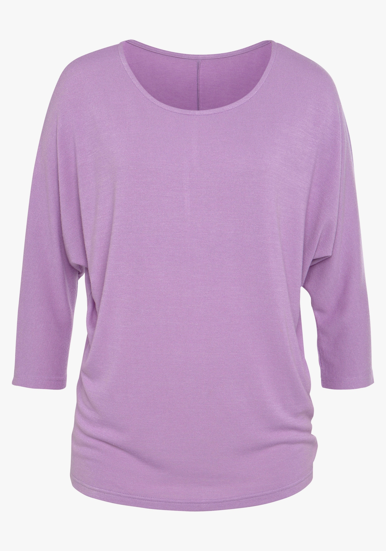 LASCANA Shirt met 3/4-mouw - lila