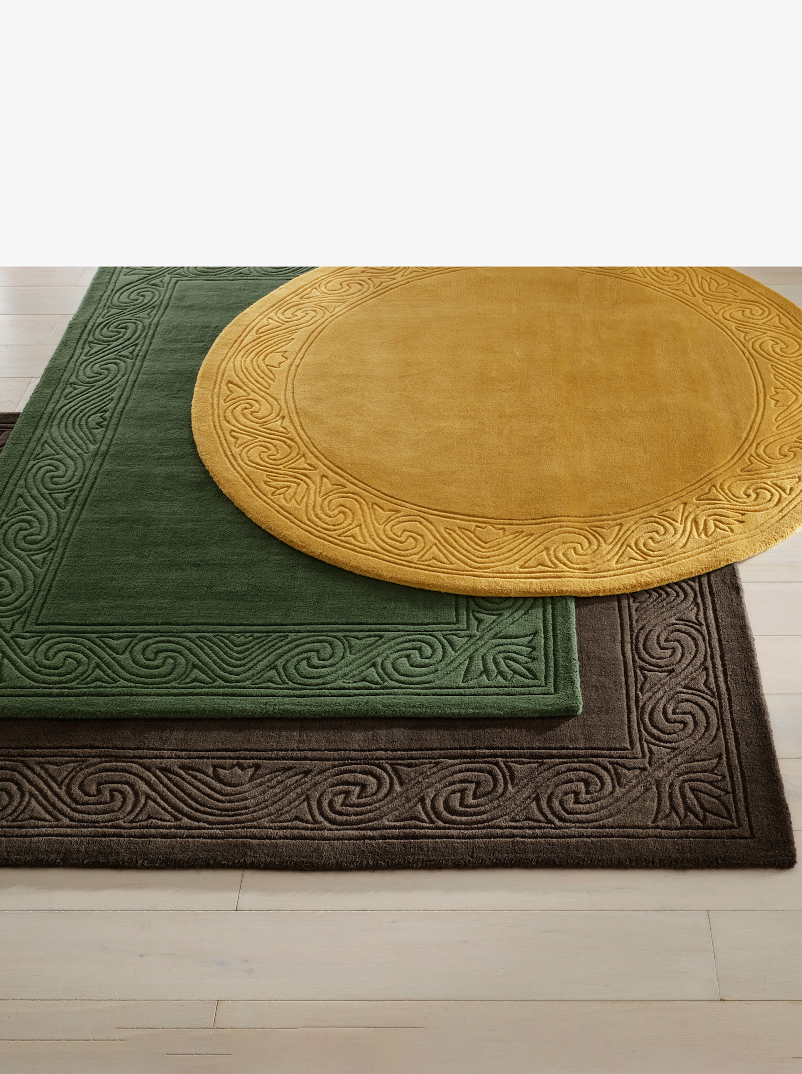 heine home Hochflorteppich - grün