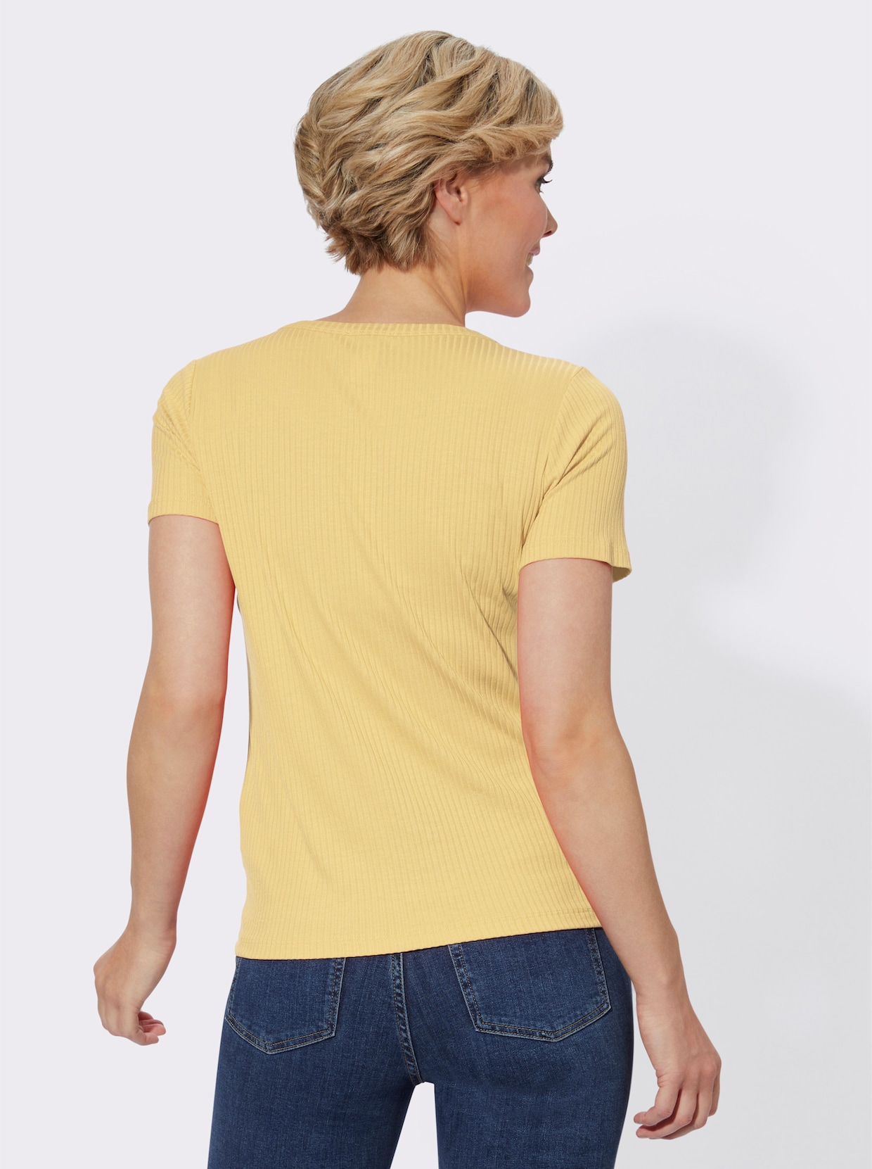 T-shirt à manches courtes - citron