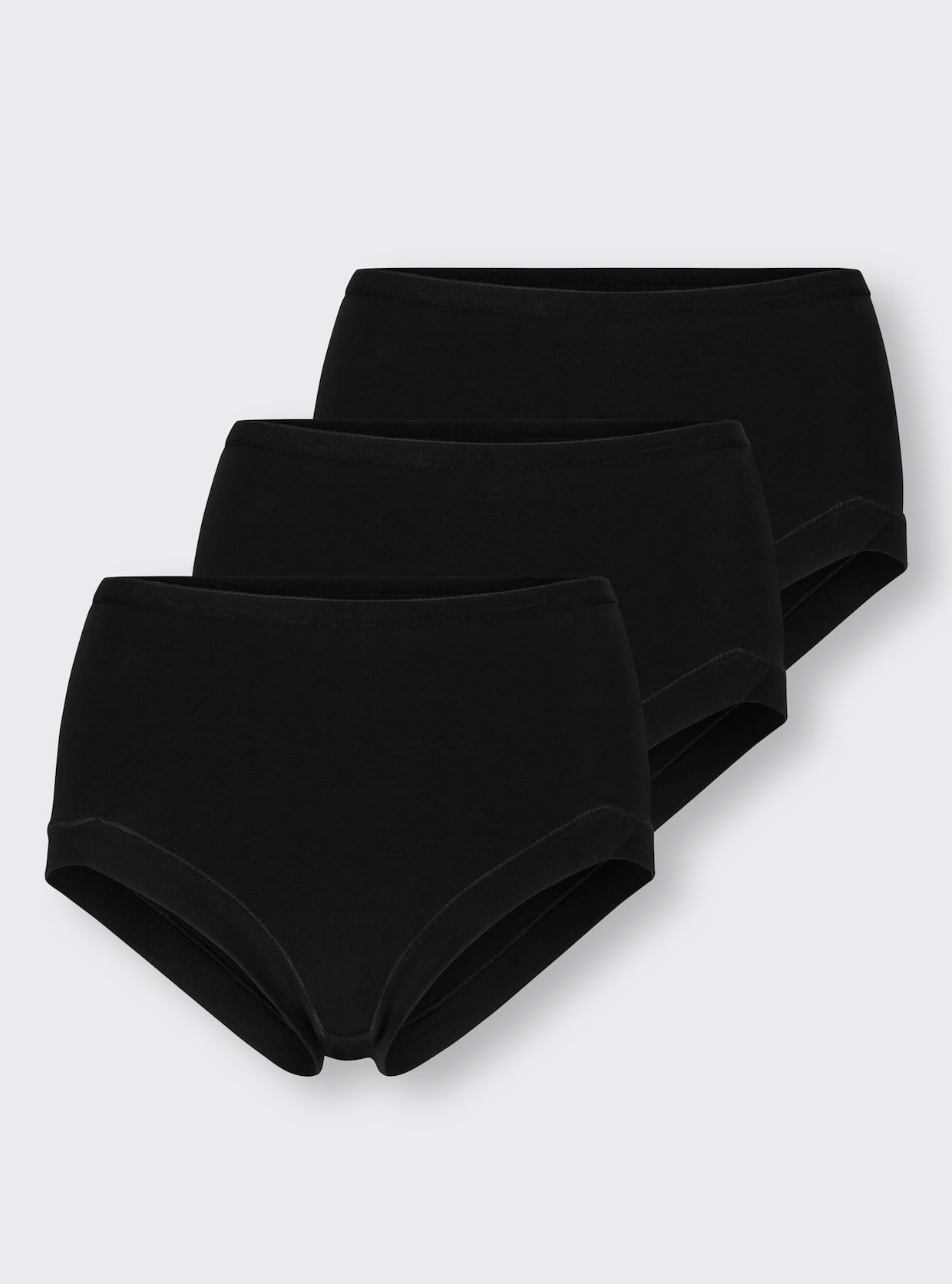 wäschepur Kalhotky s pasem - černá