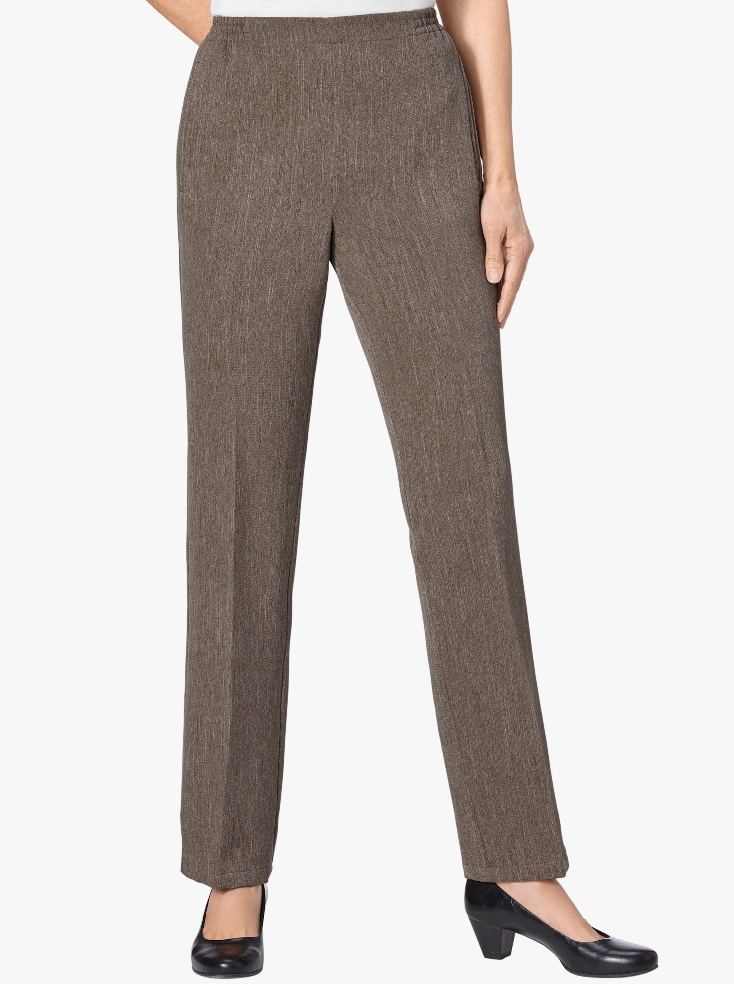 Thermohose in beige meliert witt