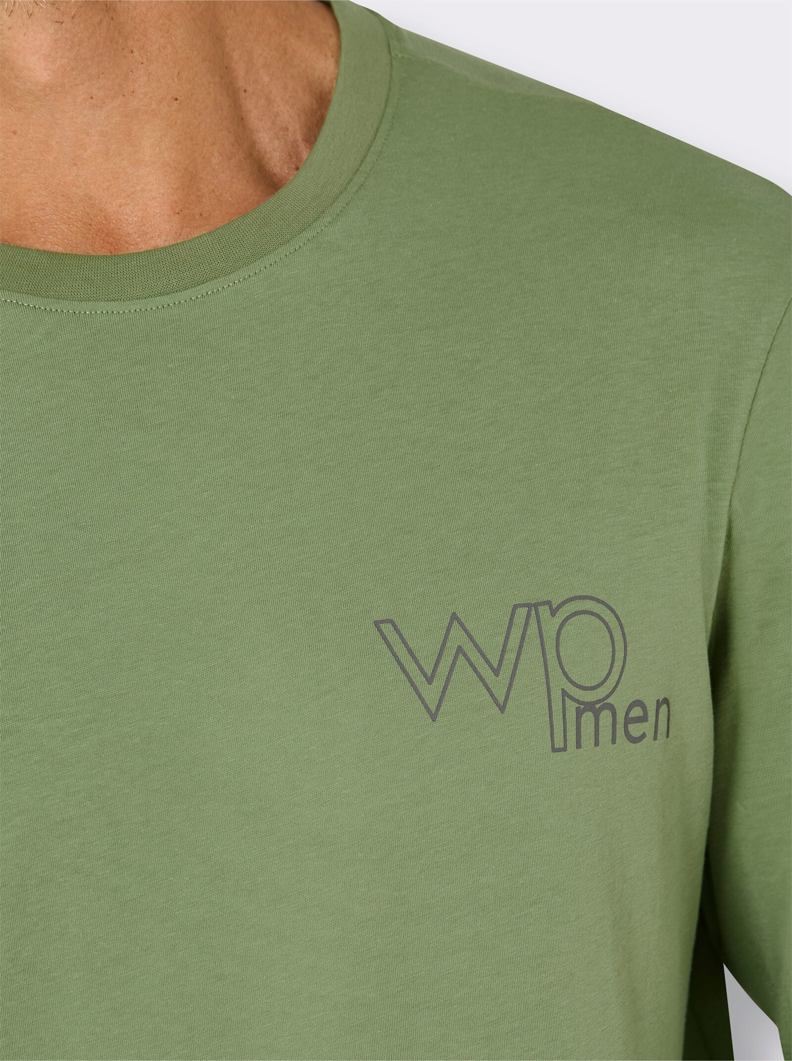 wäschepur men Schlafanzug-Shirt - eucalyptus