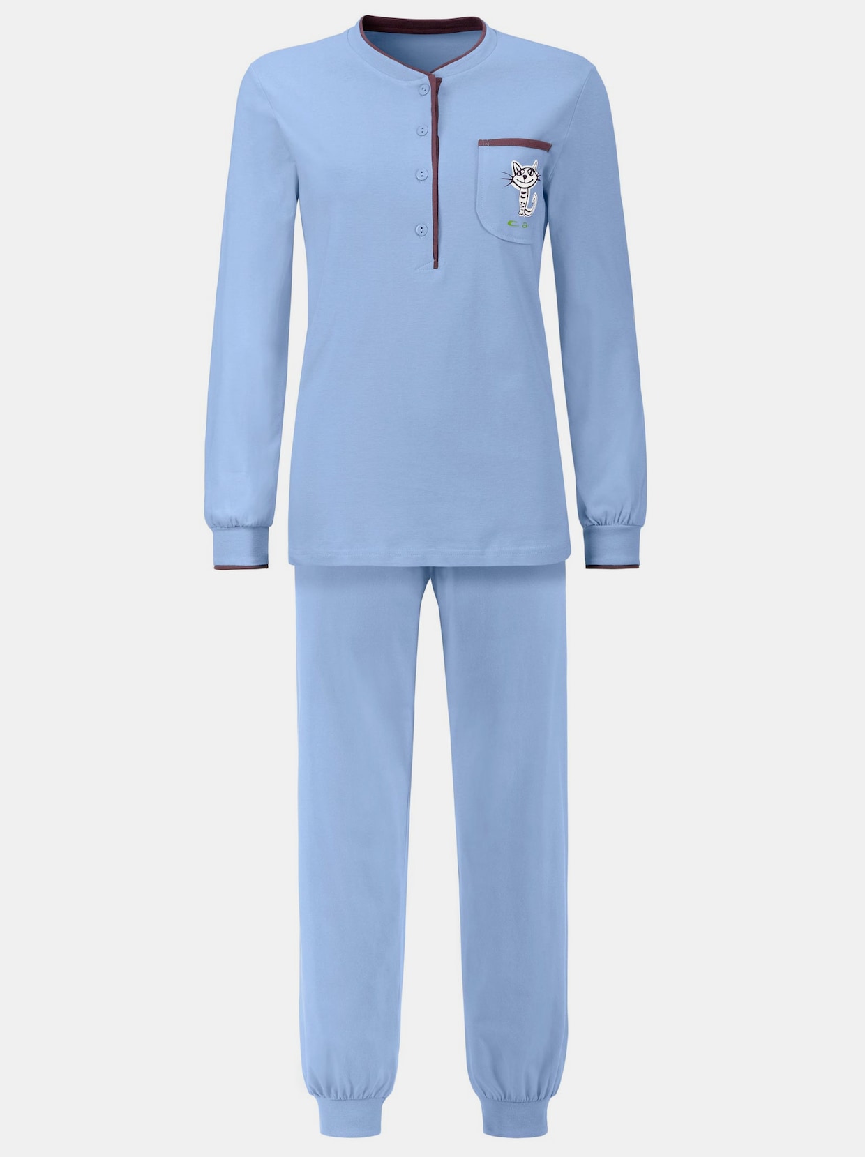 wäschepur Pyjama - bleu clair