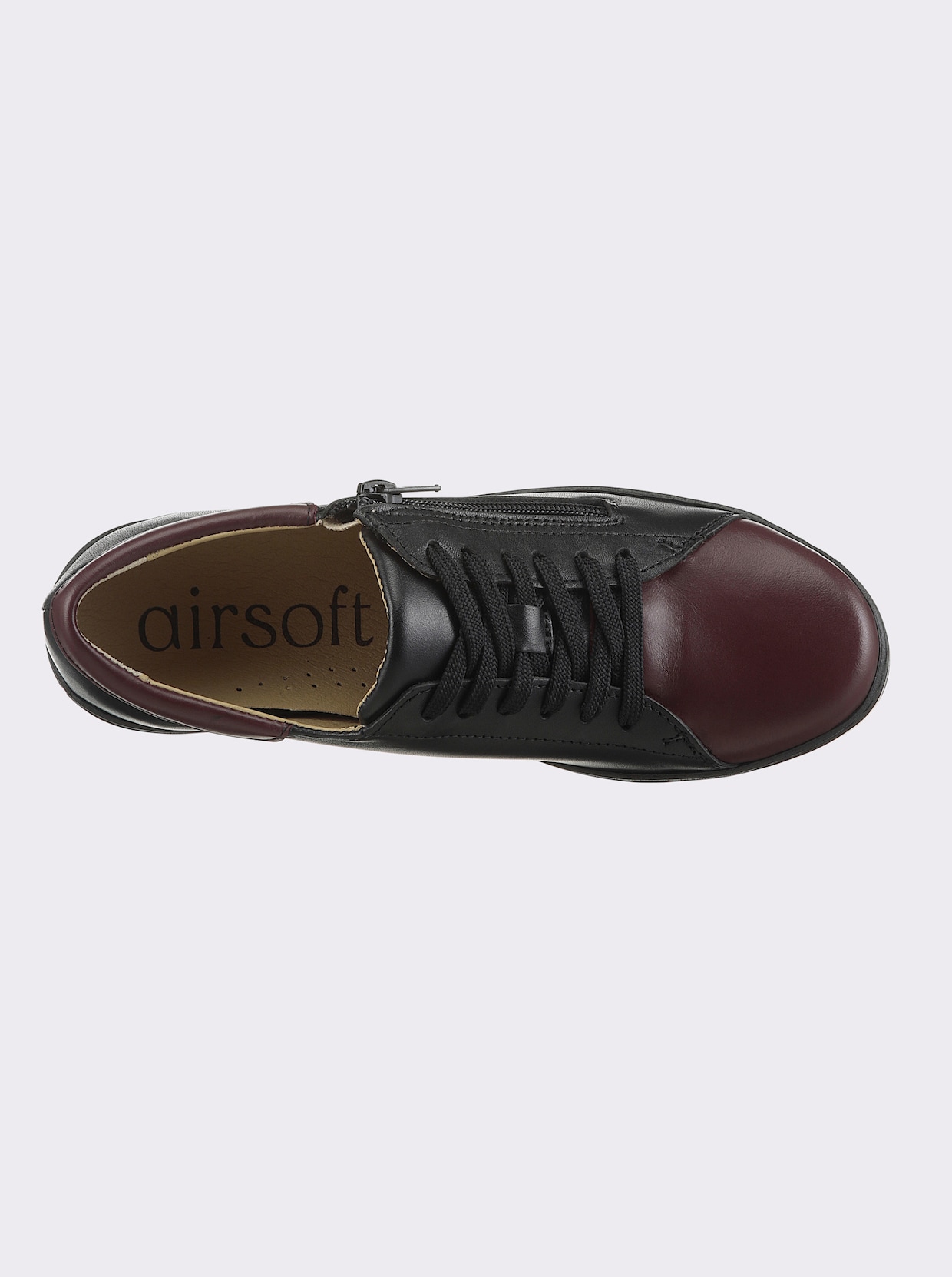 airsoft comfort+ veterschoen - zwart/bordeaux