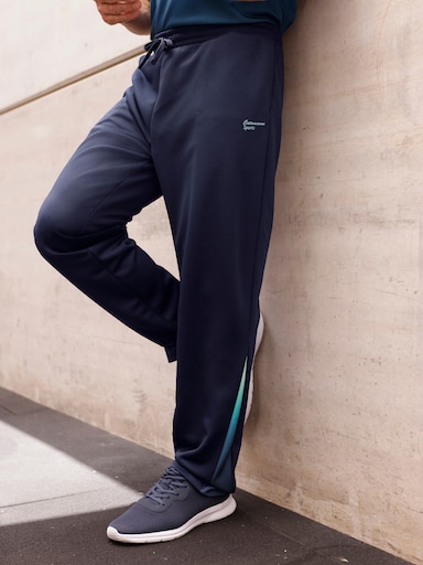 Catamaran Sports Funktionshose mit Farbverlauf-Einsätzen - marine-kalkmint