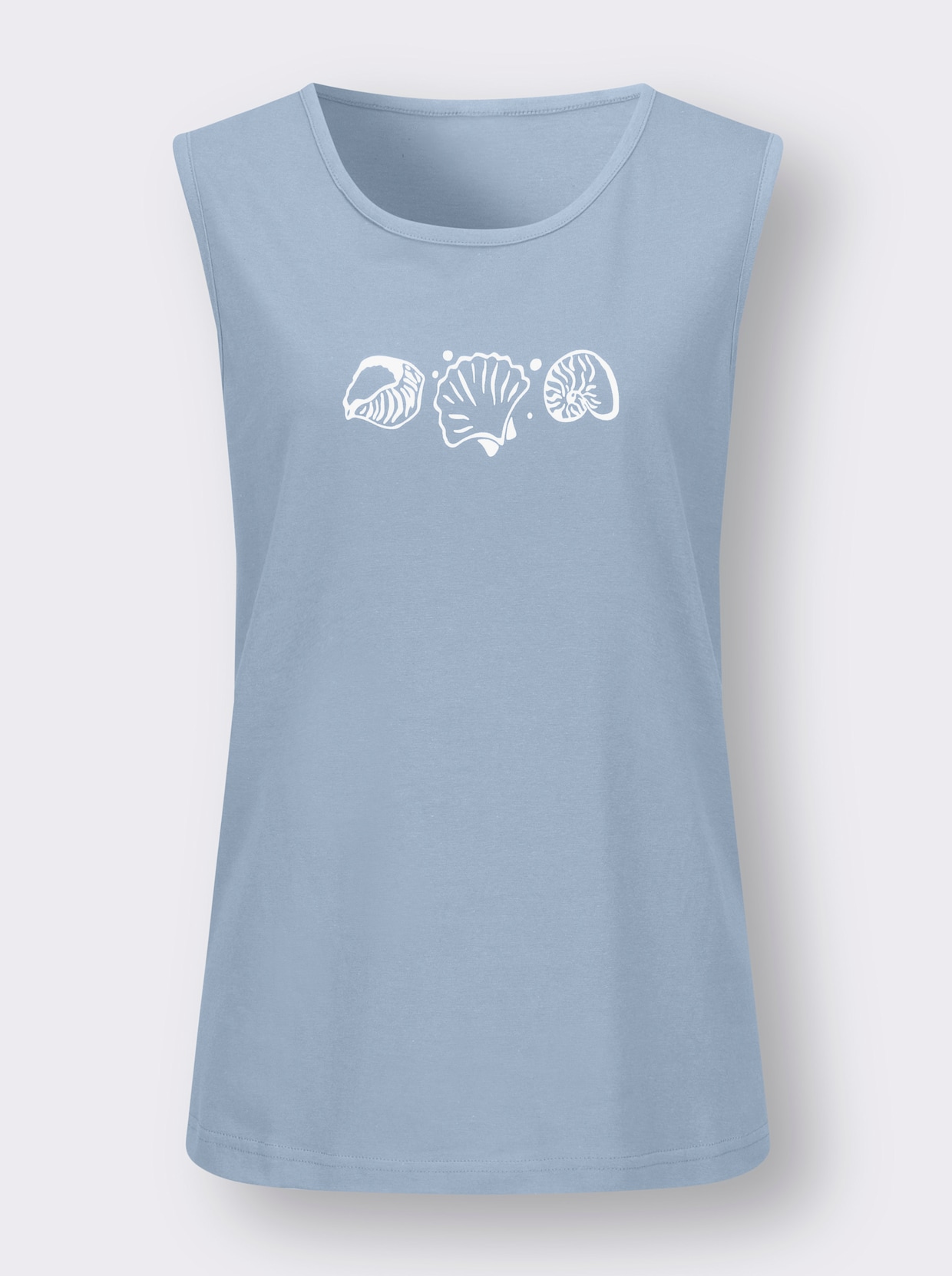 Shirttop - hellblau