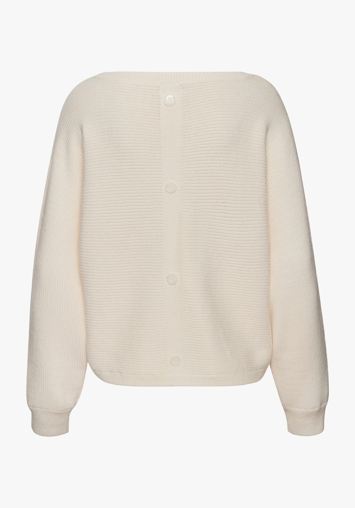 LASCANA Pullover met ronde hals - crème