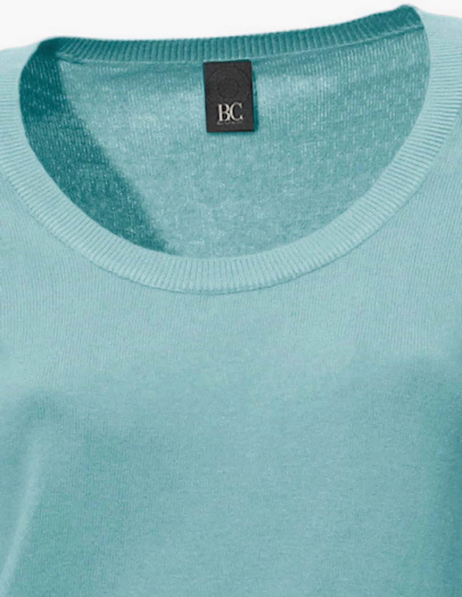 heine Rundhalspullover aus Feinstrick - aqua