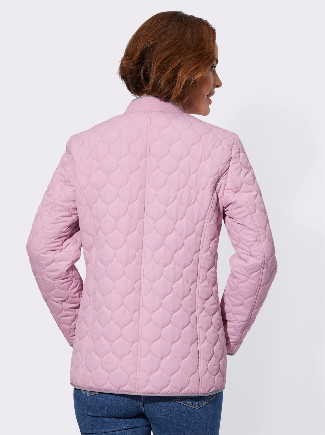 Steppjacke - rosé