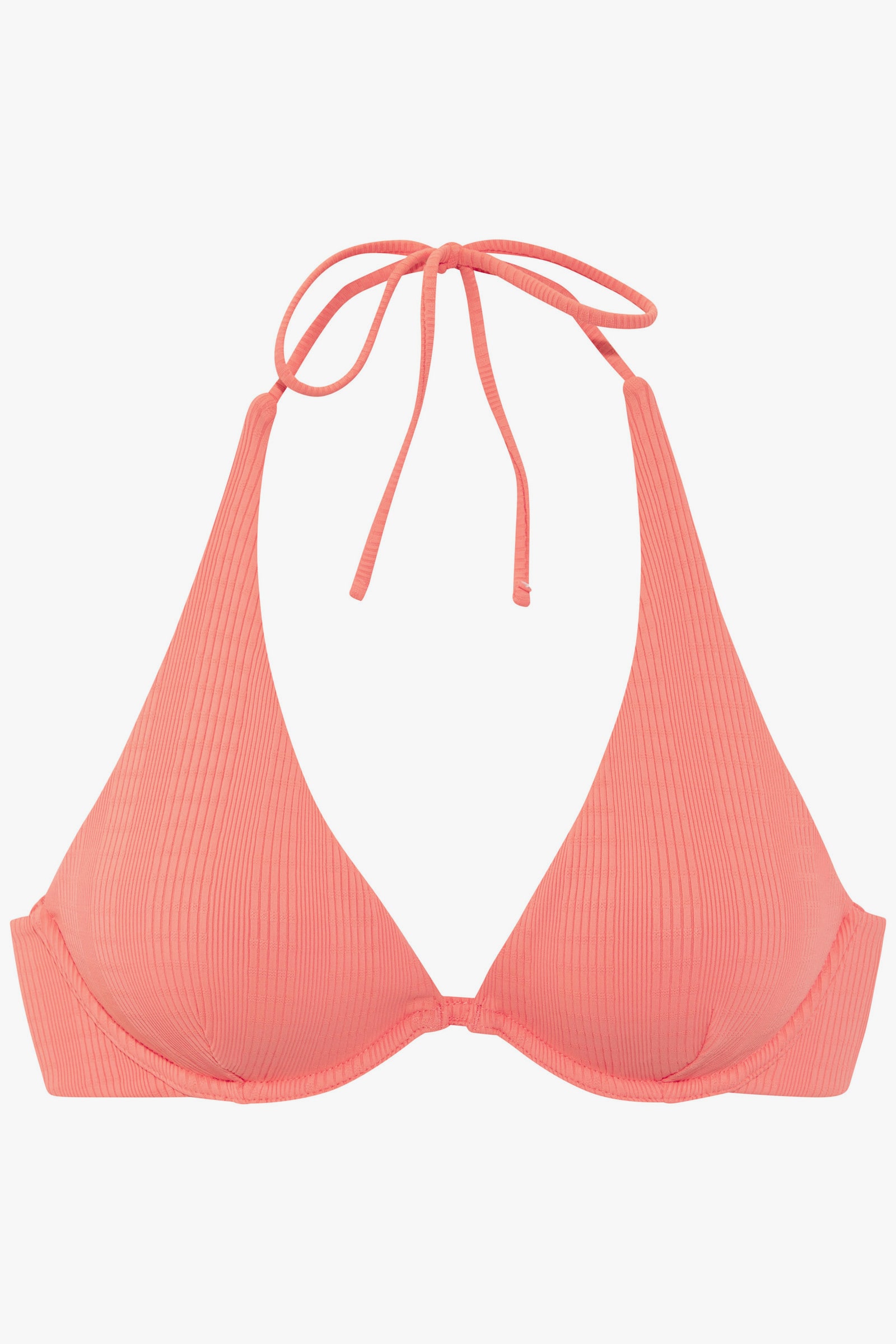 Copenhagen Studios Bügel-Bikini-Top - apricot