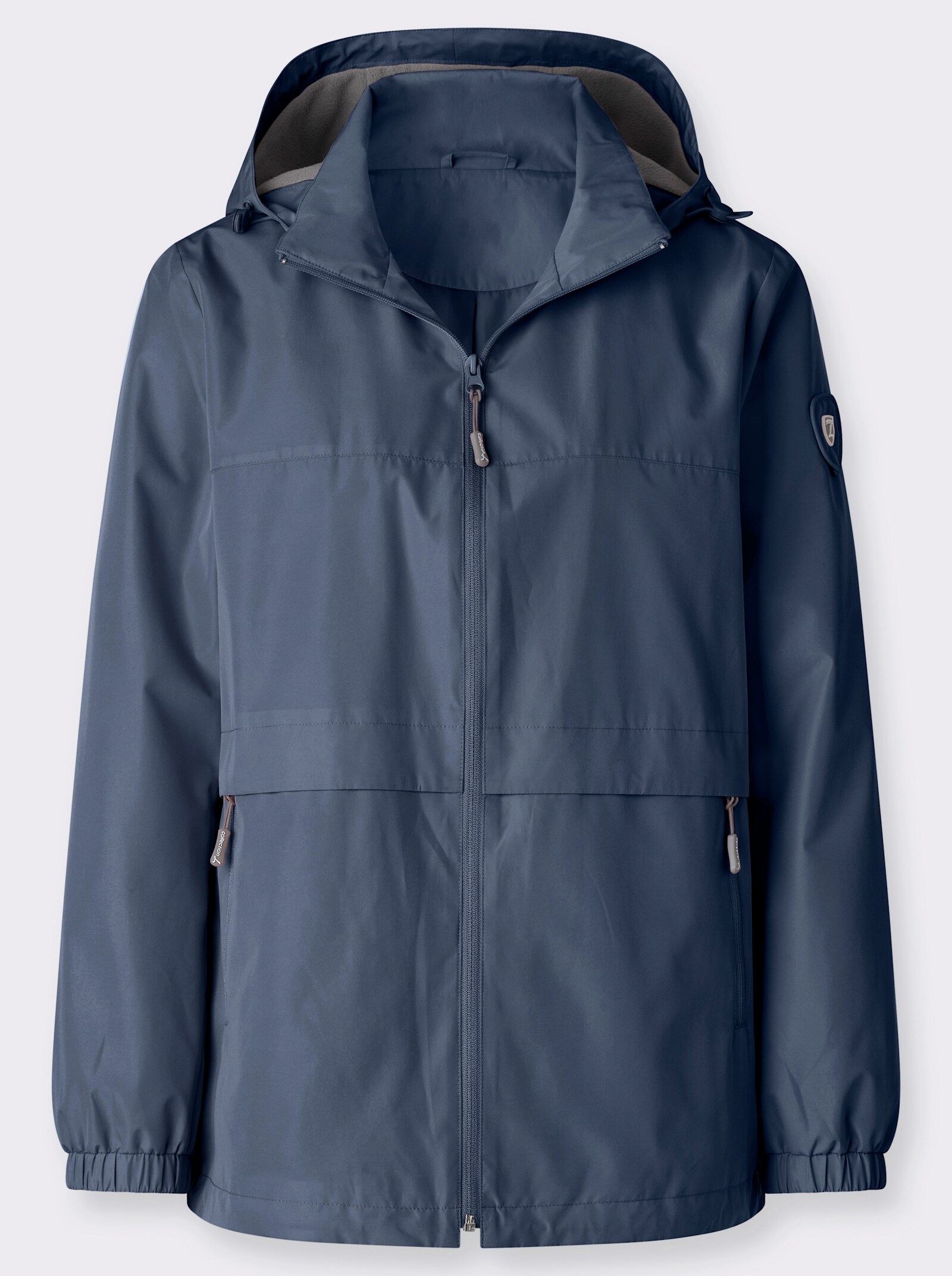 Outdoorjacke für die Übergangszeit - rauchblau