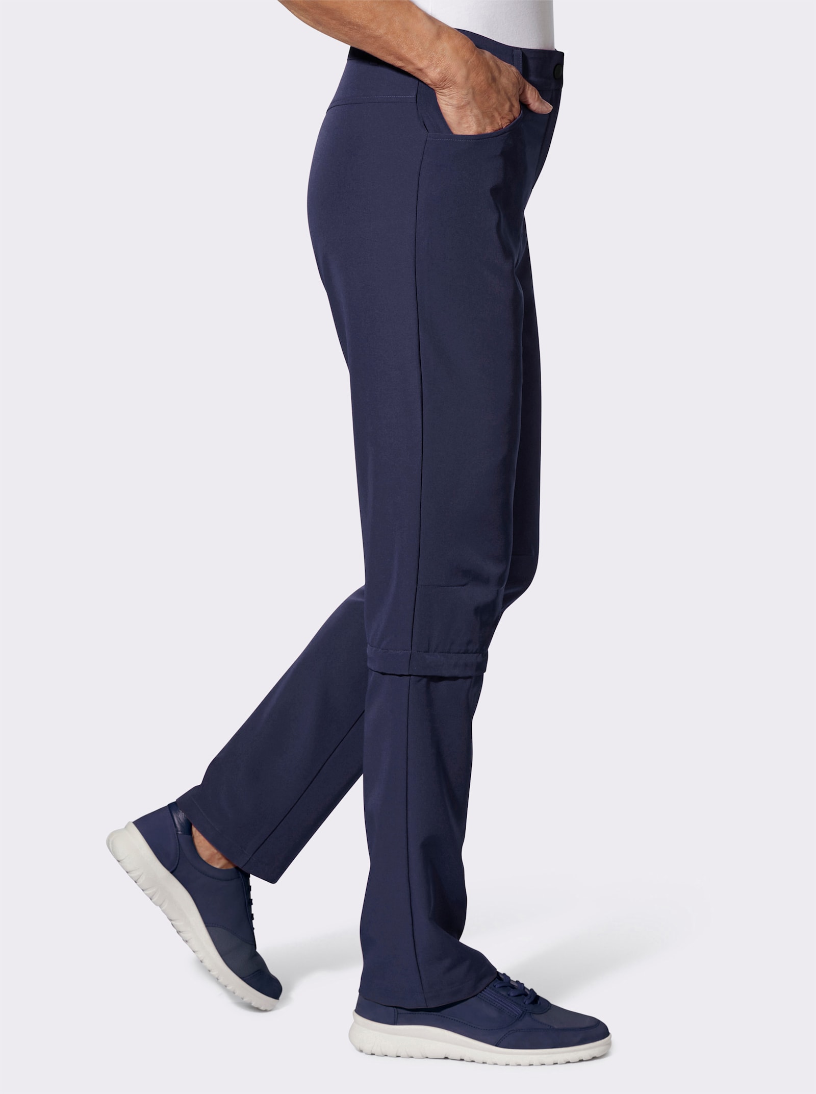Funktionshose längenverstellbar - marine