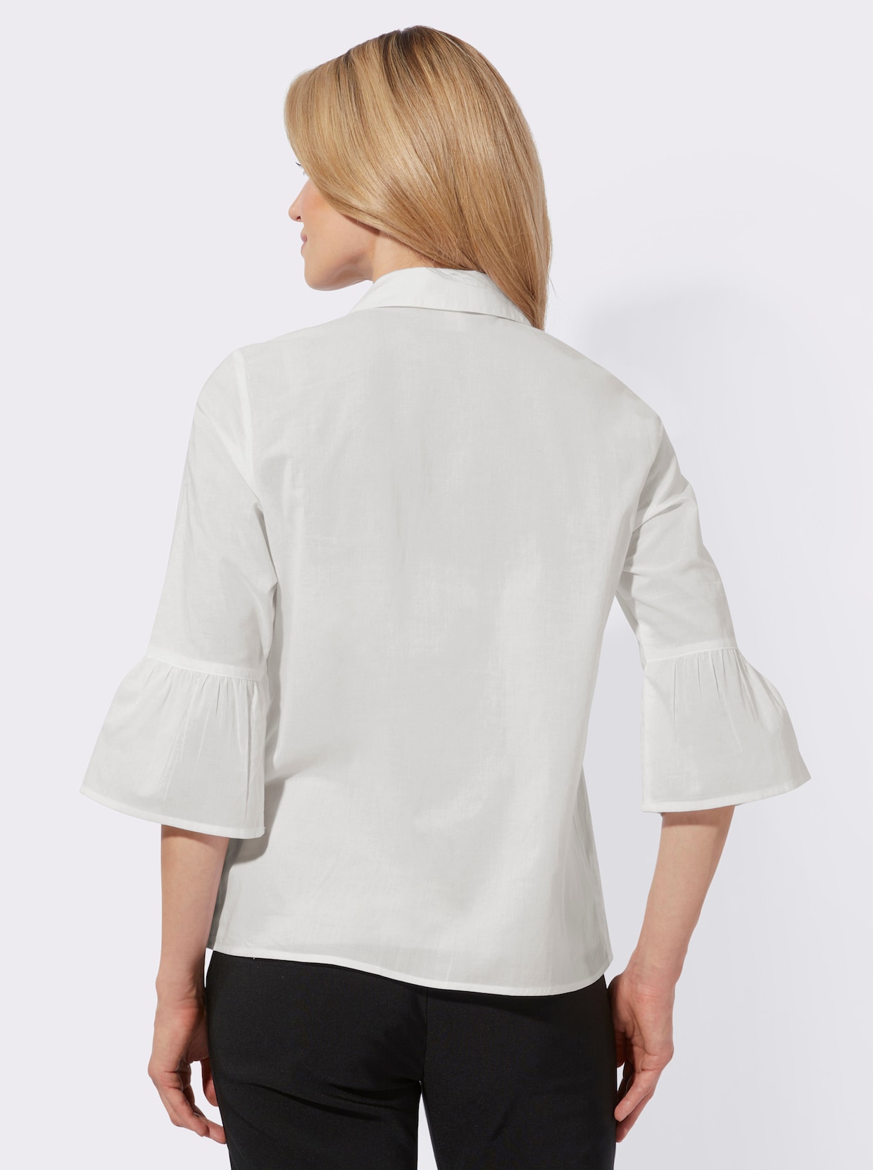 Katoenen blouse - ecru