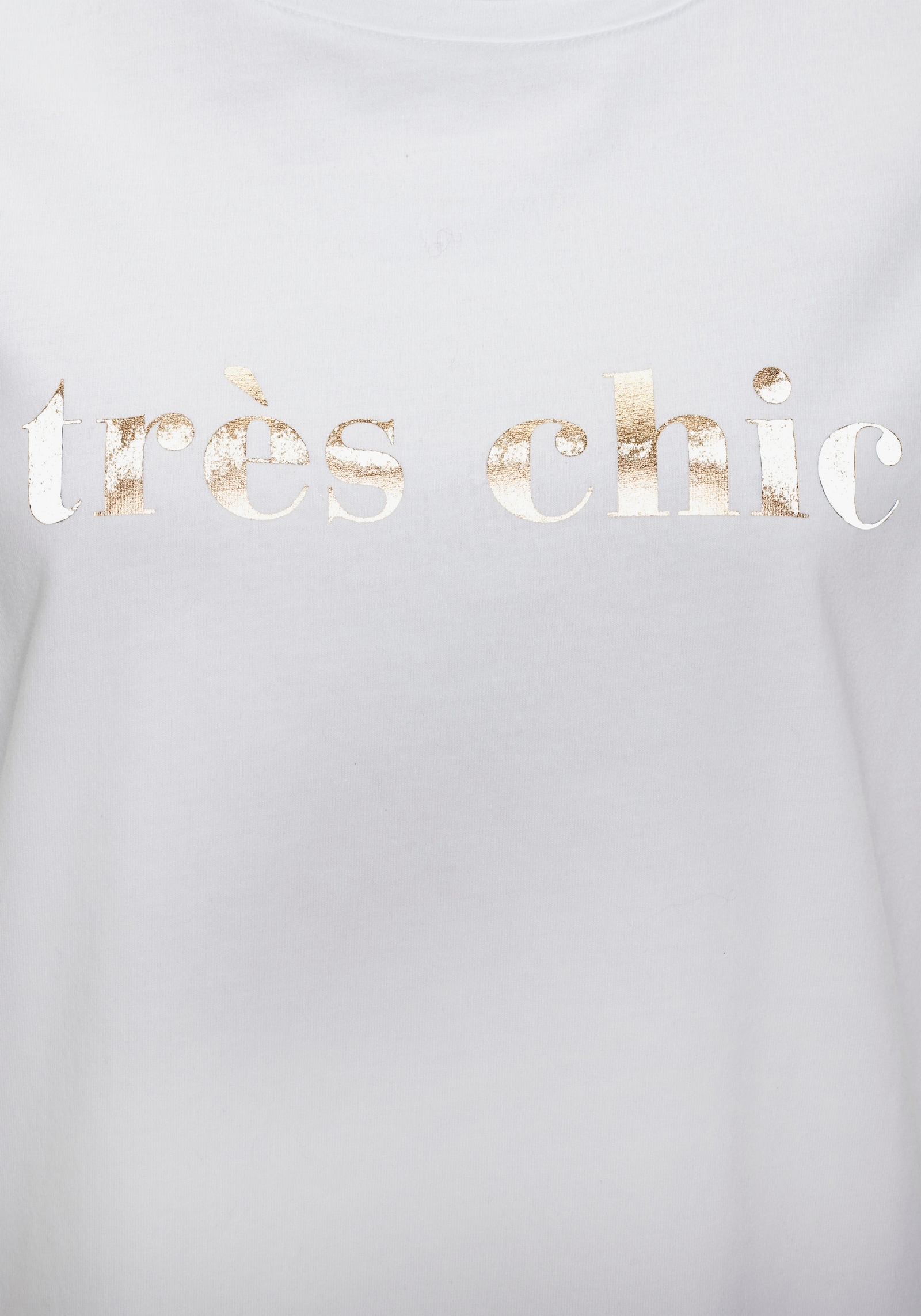 LASCANA Kurzarmshirt - weiss