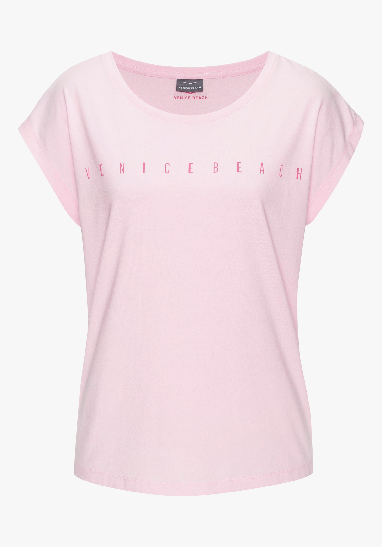 Venice Beach Kurzarmshirt - rosa