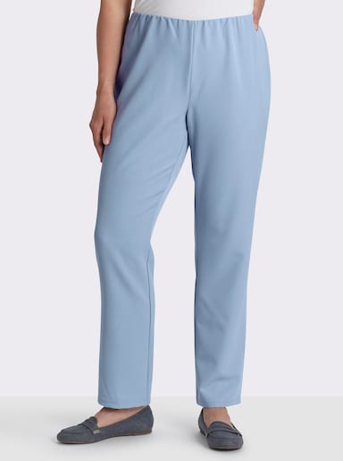 Stretch-Hose mit innenliegendem Dehnbund - eisblau