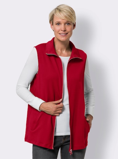 Lang vest - rood