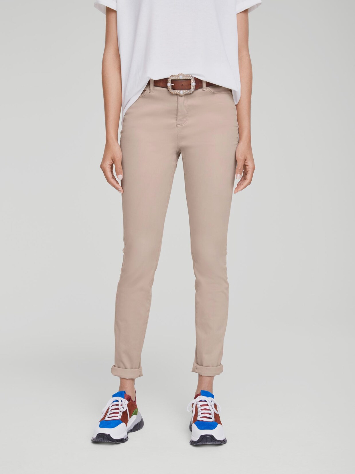 Rick Cardona Bauchweg-Hose - sand