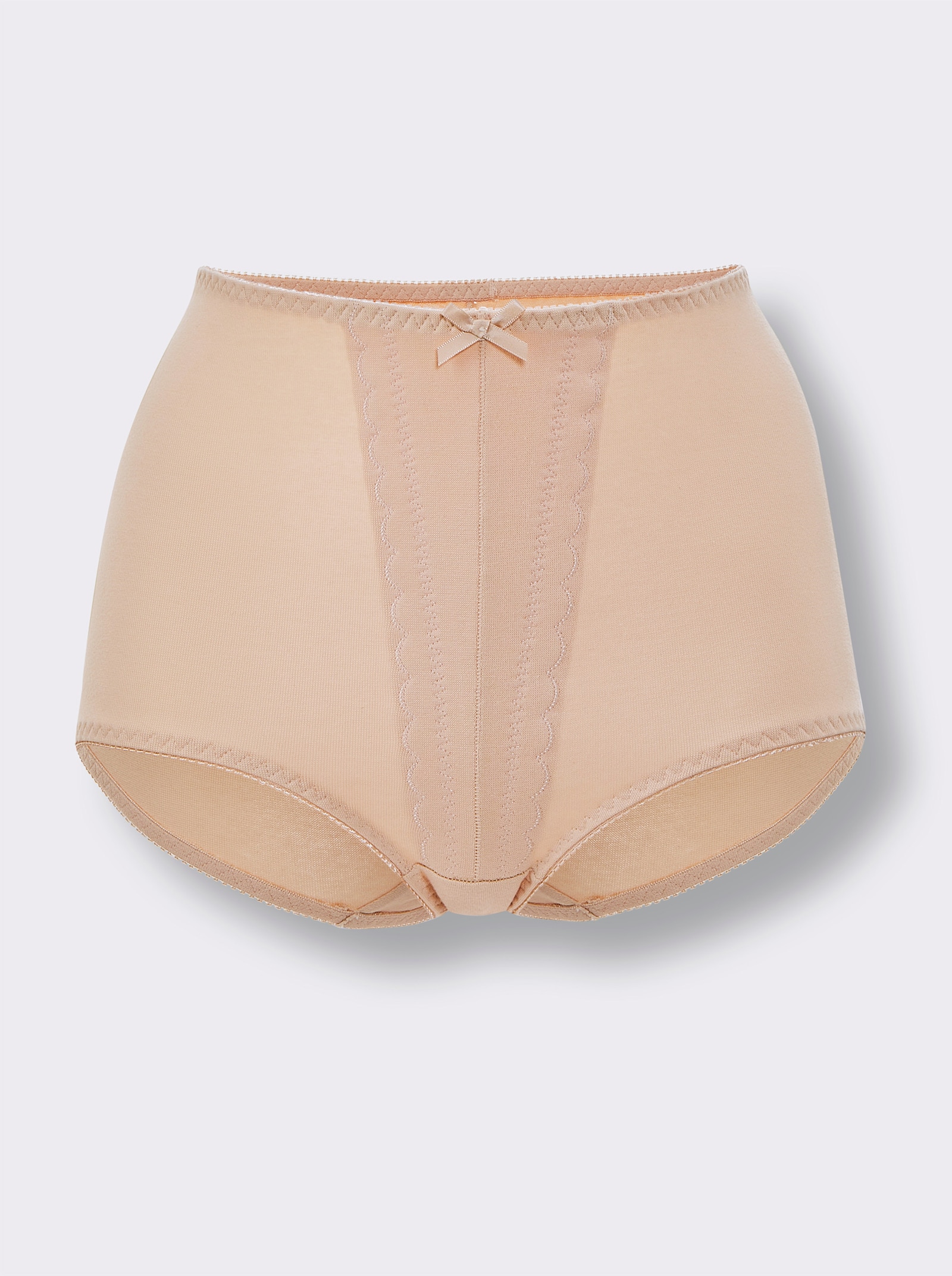 Stahující kalhotky s lehce formujícím efektem - pudrová