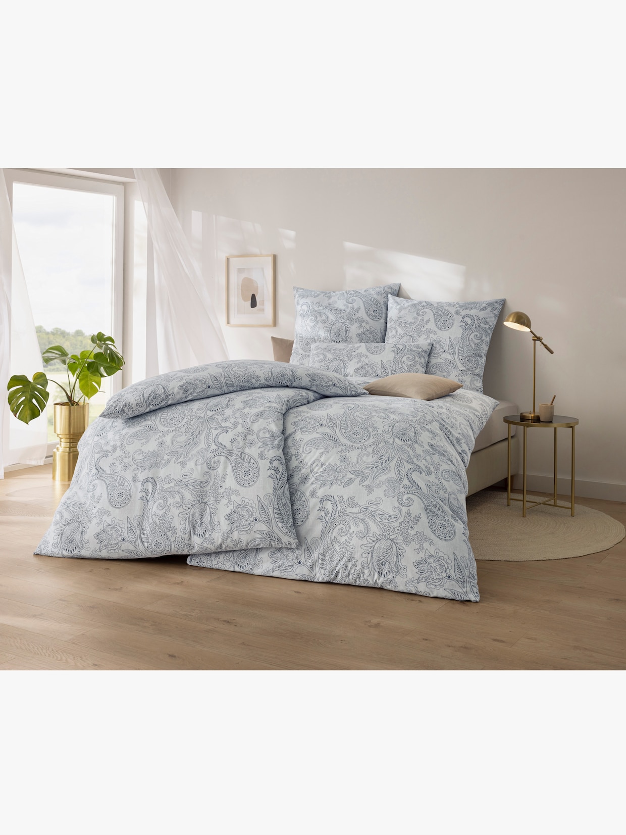 Janine Bettwäsche - hellblau