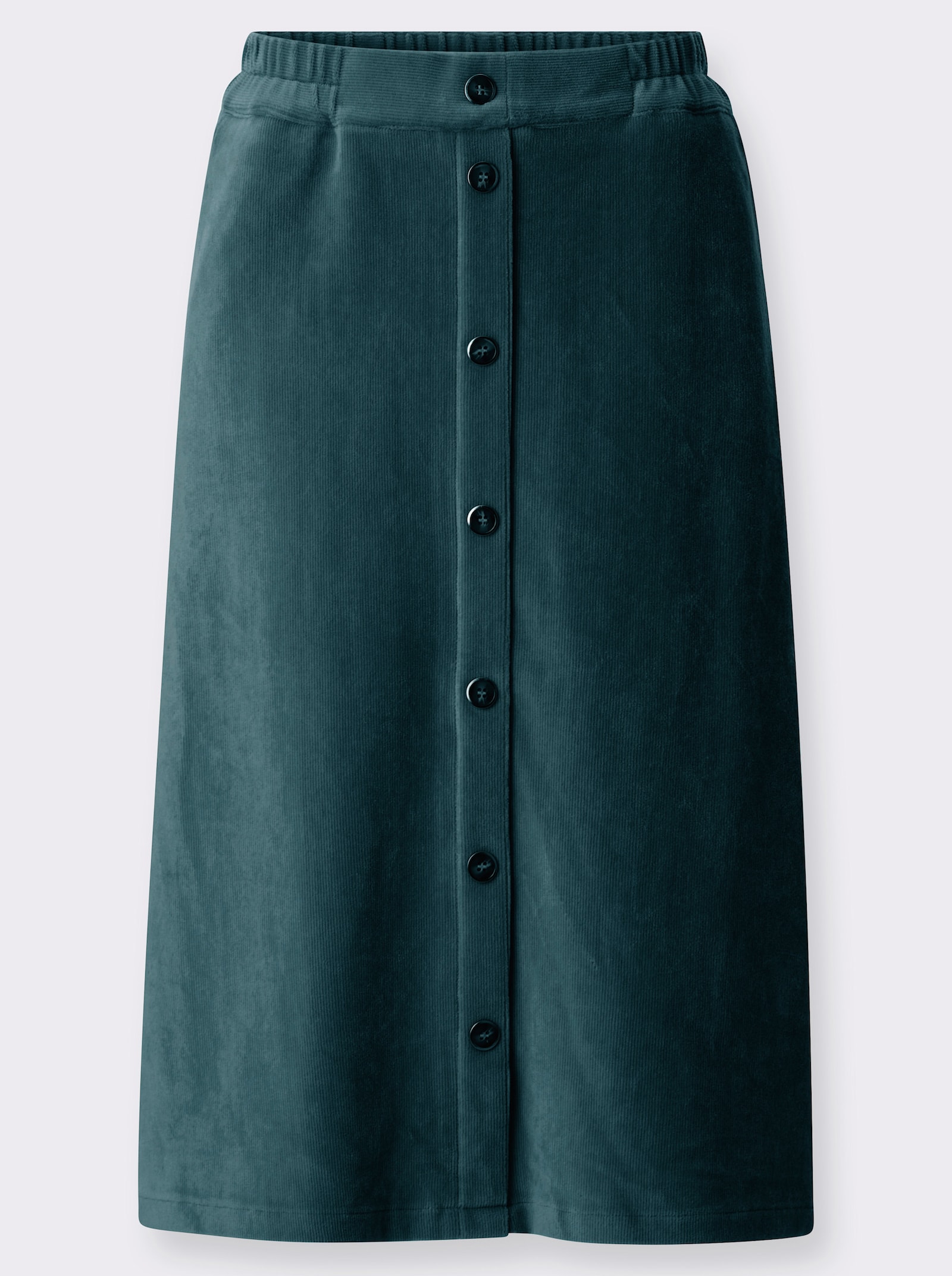 Cordrock mit imitierter Knopfleiste - aquapetrol