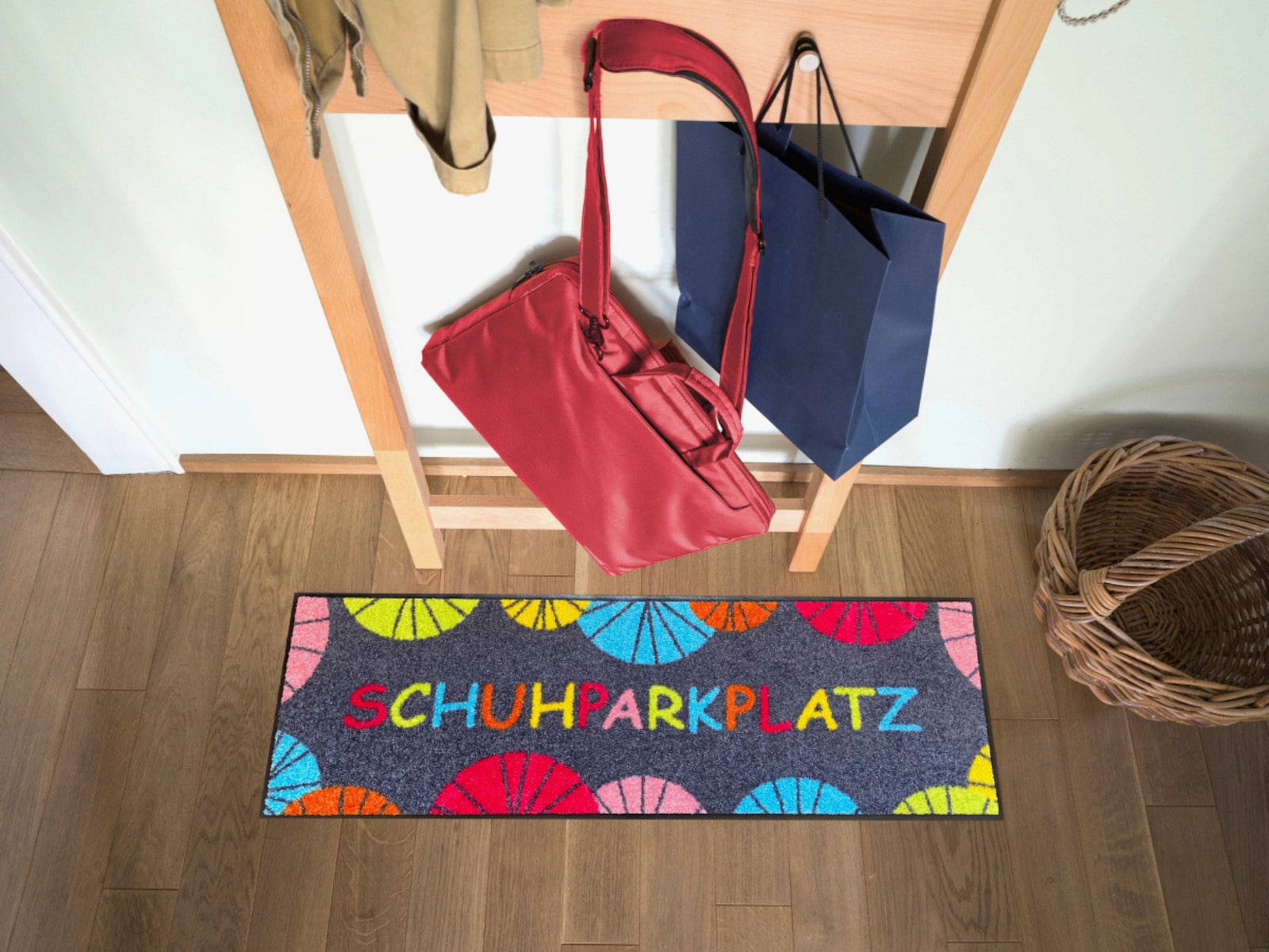 Salonloewe Fußmatte - anthrazit-bunt