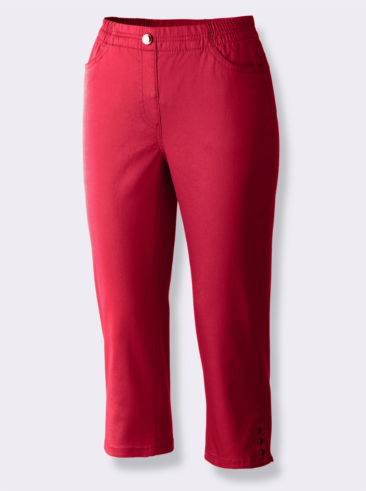 Capri-jeans - rood