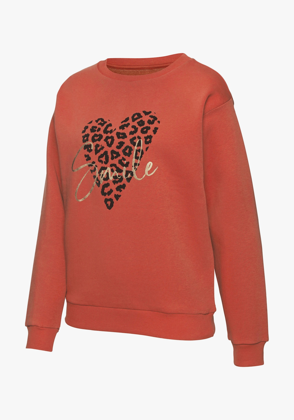 LASCANA Sweatshirt - roodbruin