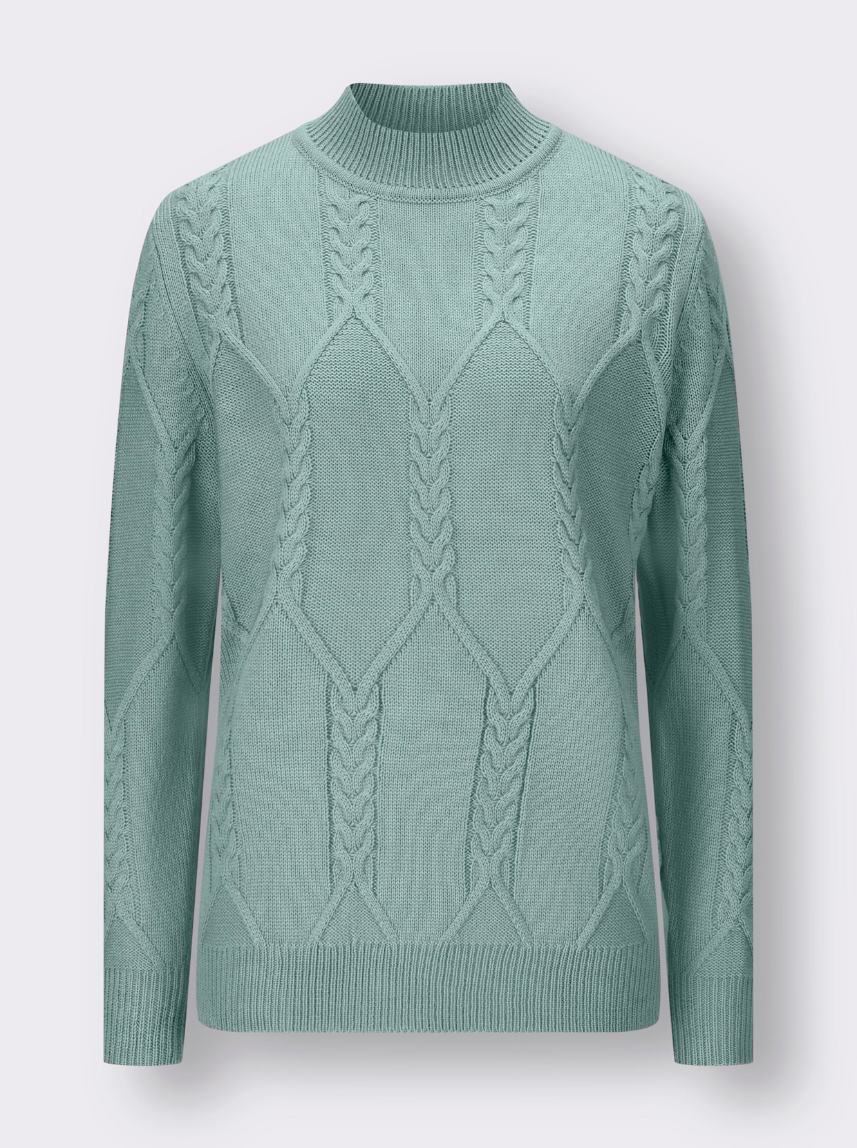 Pullover met lange mouwen - kalkmint