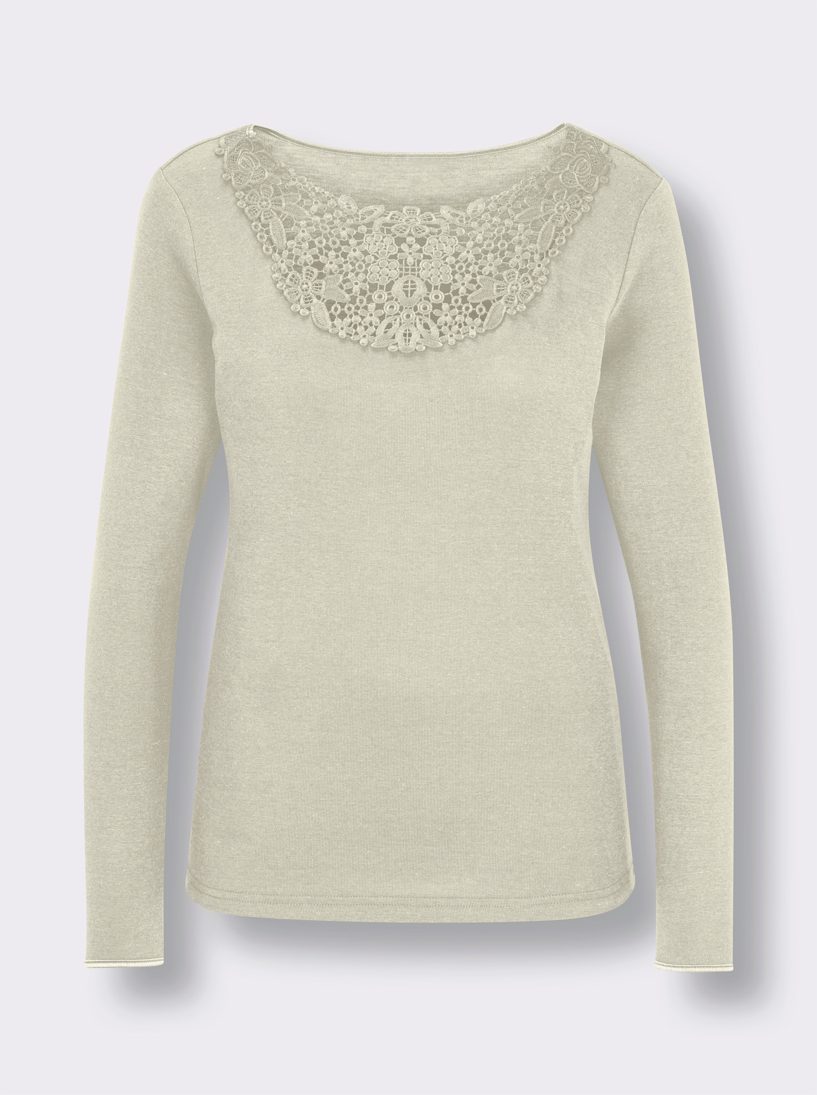 wäschepur Blazershirt - champagner