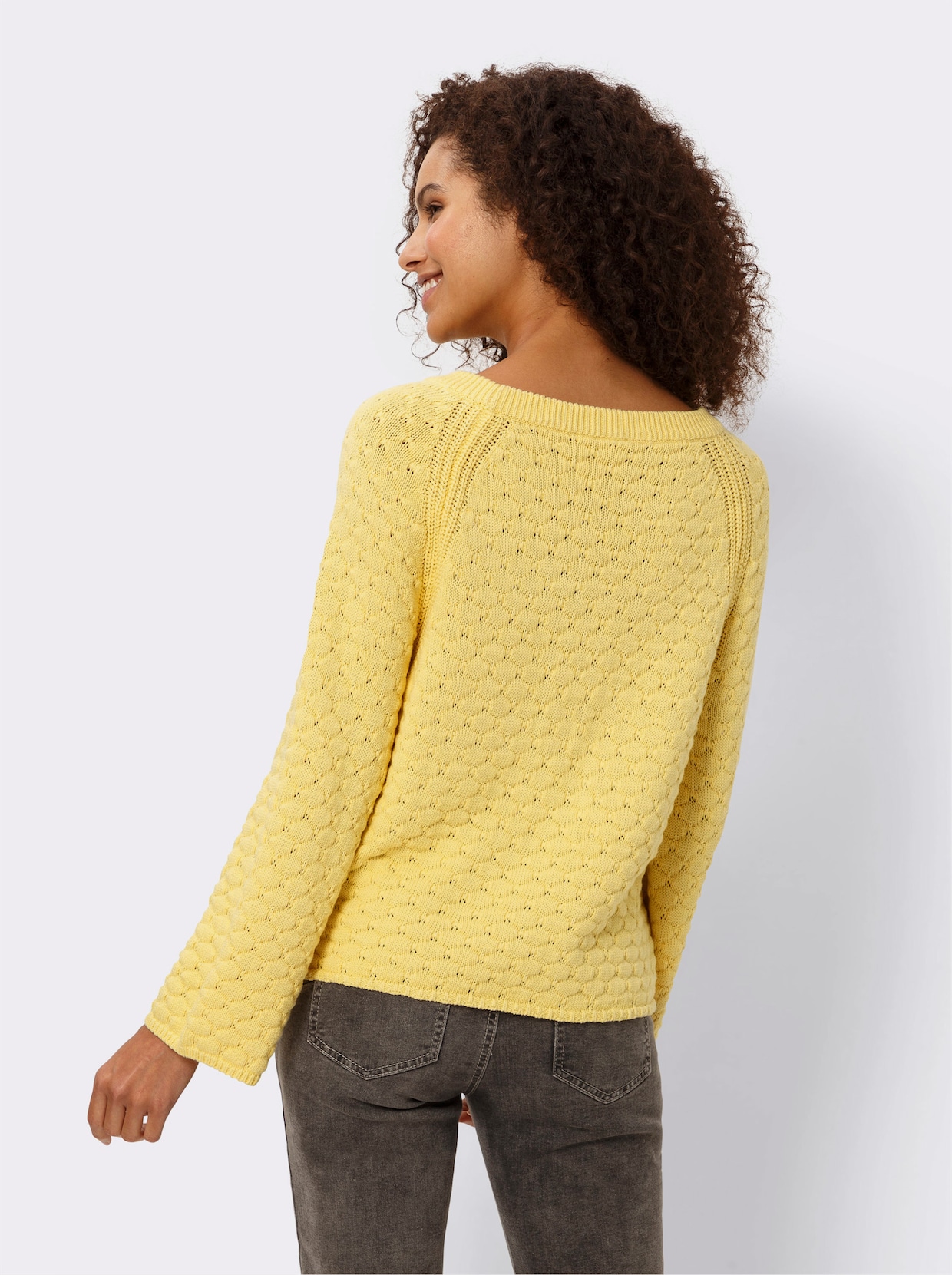 heine Pullover met lange mouwen - citroen